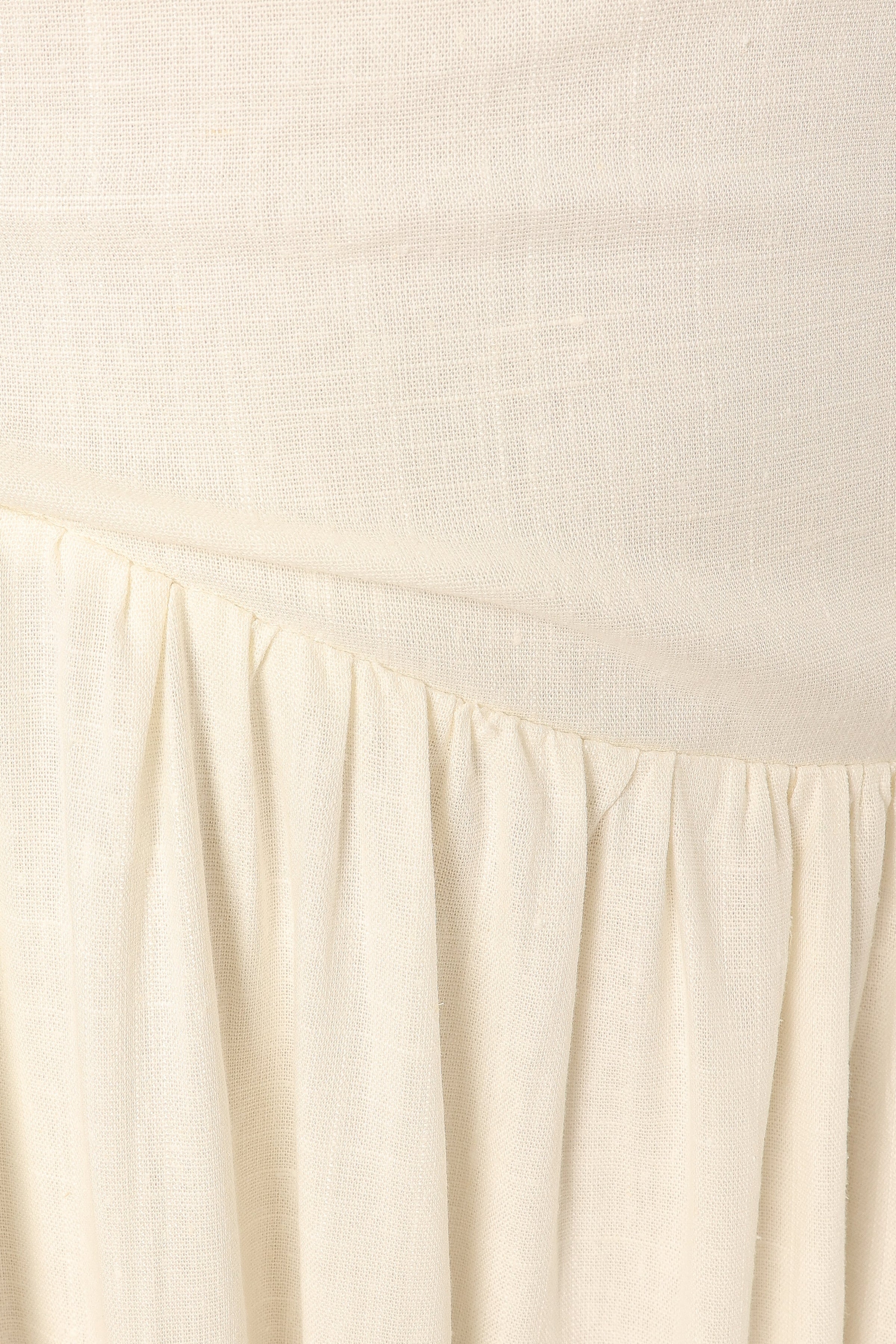 Petal and Pup USA DRESSES Shiloh Midi Dress - White