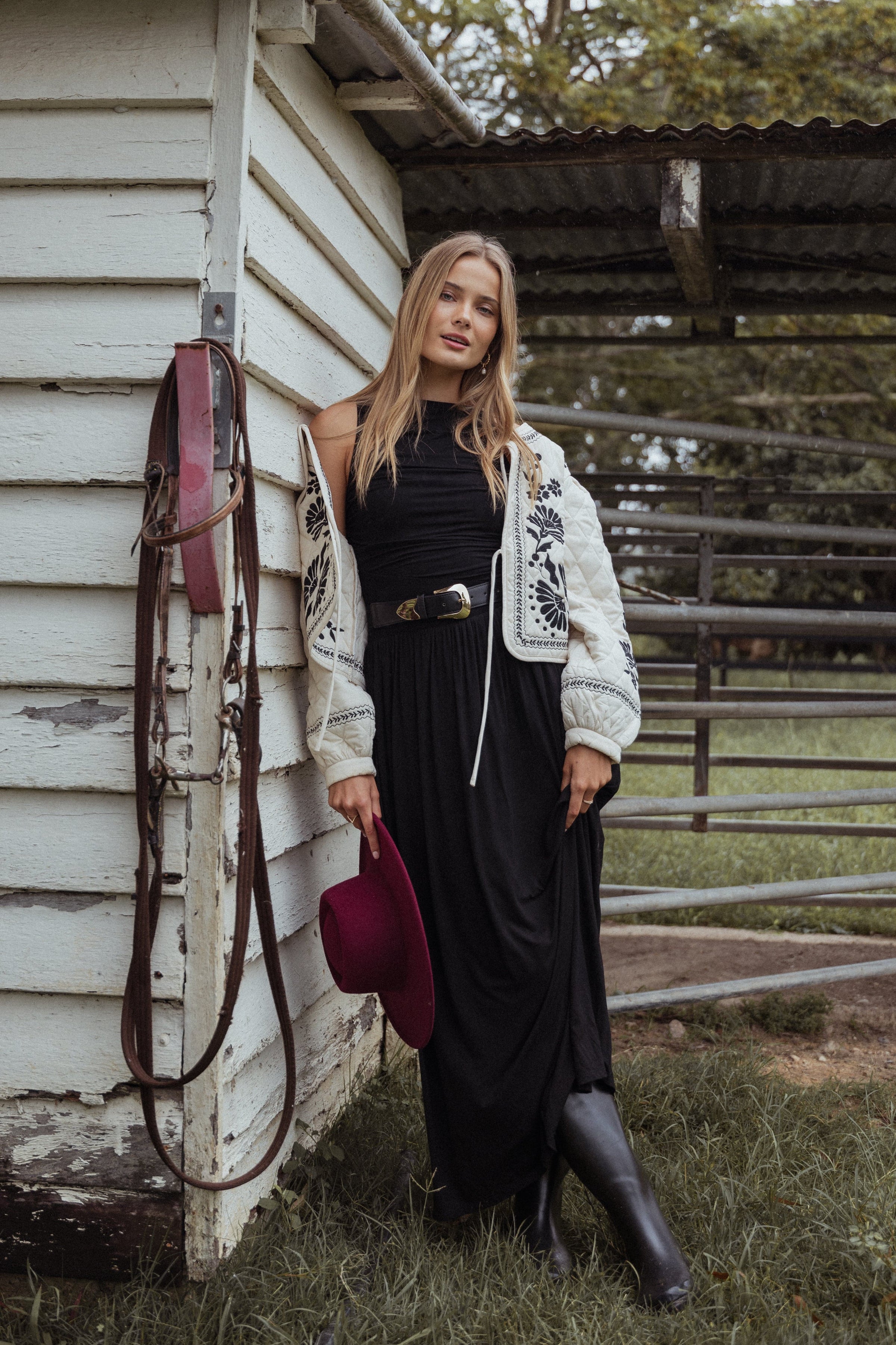 Petal and Pup USA DRESSES Shirley Maxi Dress - Black