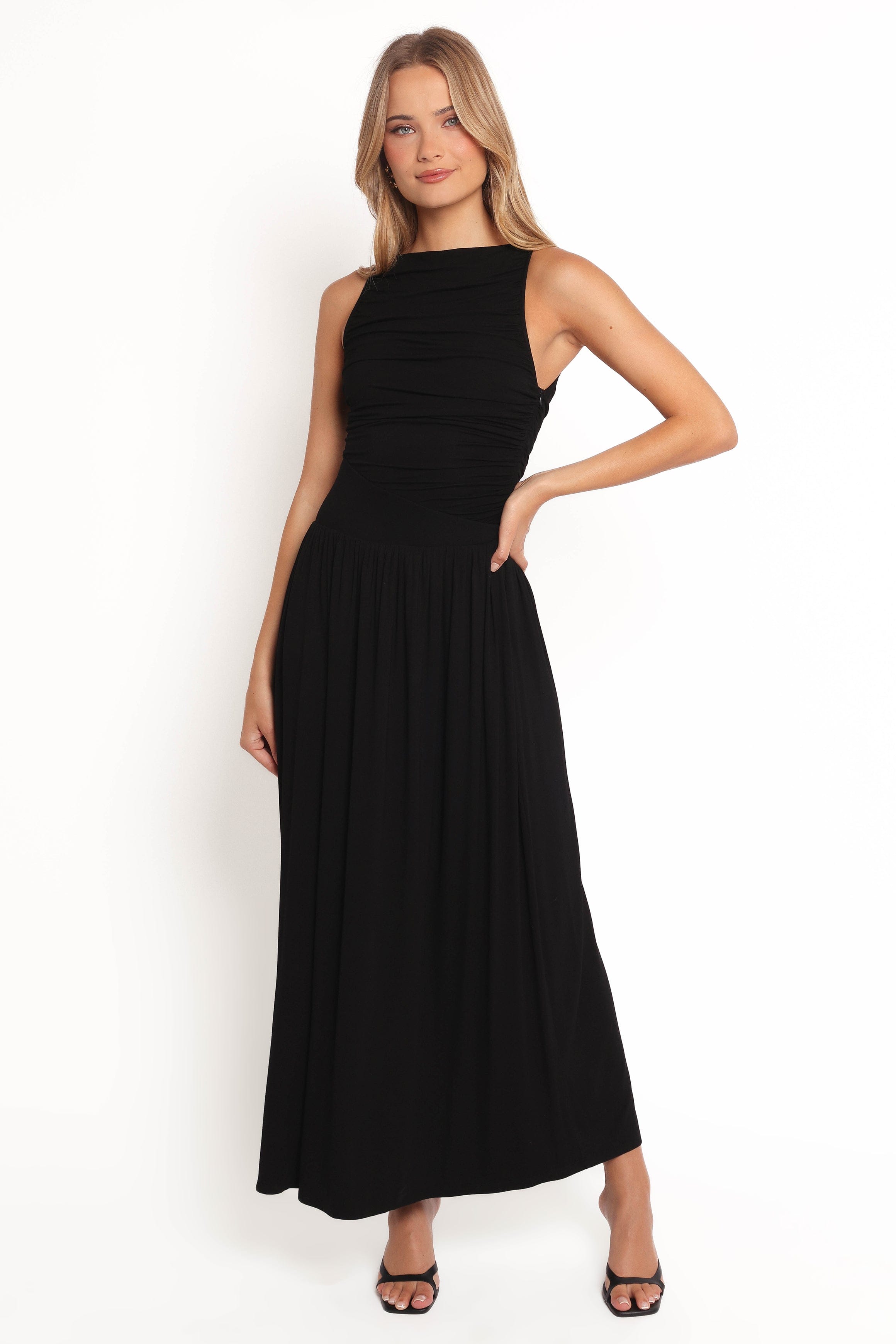 Petal and Pup USA DRESSES Shirley Maxi Dress - Black