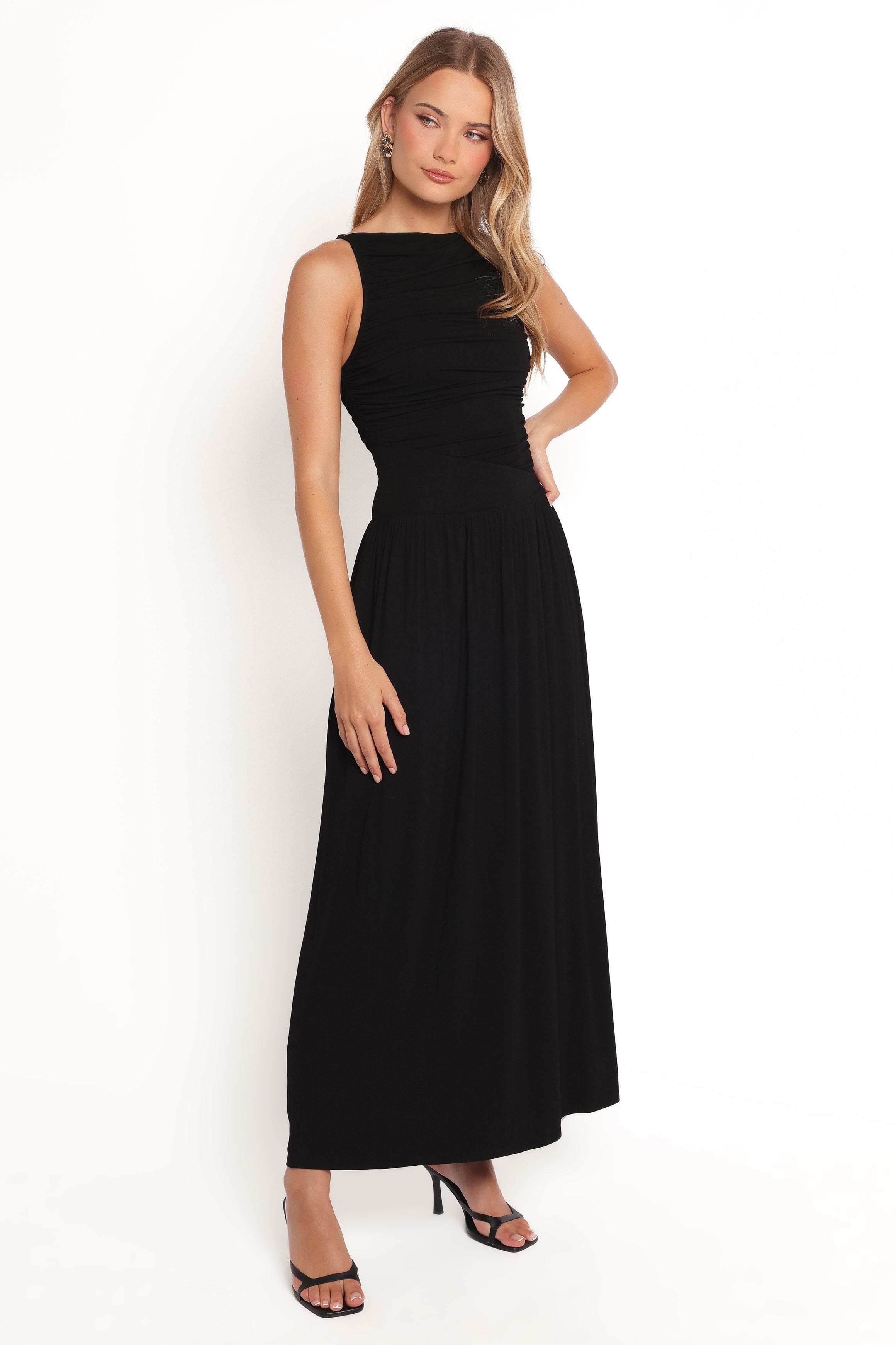 Petal and Pup USA DRESSES Shirley Maxi Dress - Black