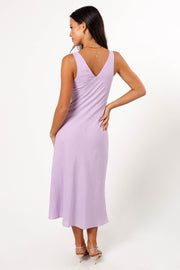 Petal and Pup USA DRESSES Shyla Midi Dress - Lilac