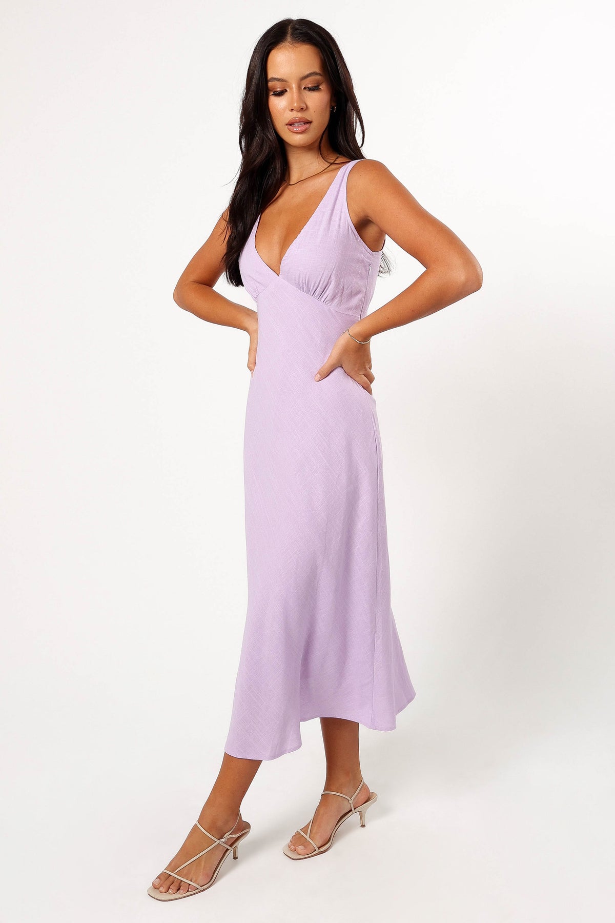 Petal and Pup Women's Shyla Midi Dress - Lilac Petal and Pup Women's Shyla Midi Dress - Lilac