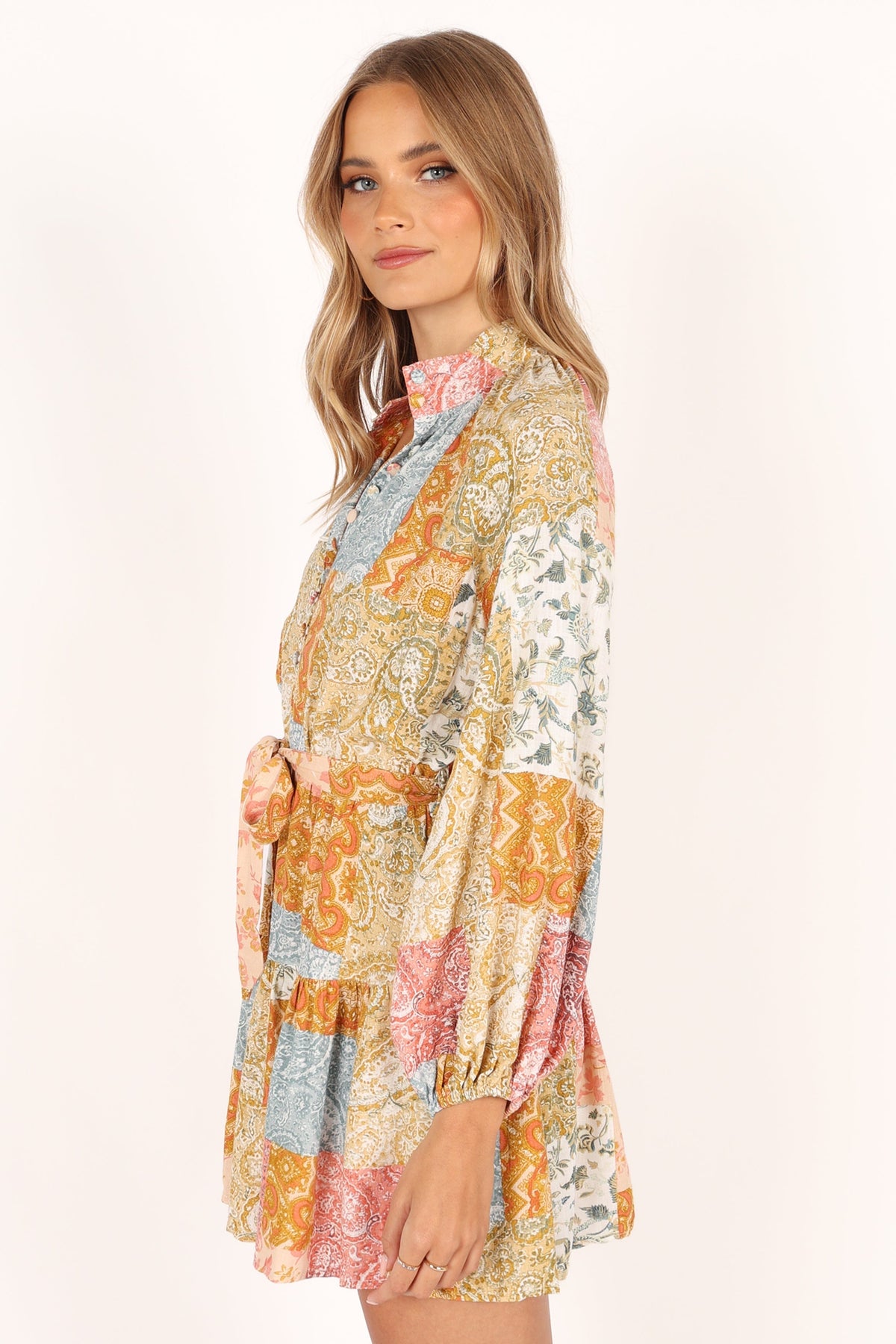 dalzine long sleeve mini dress Silante Long Sleeve Mini Dress - Maxine