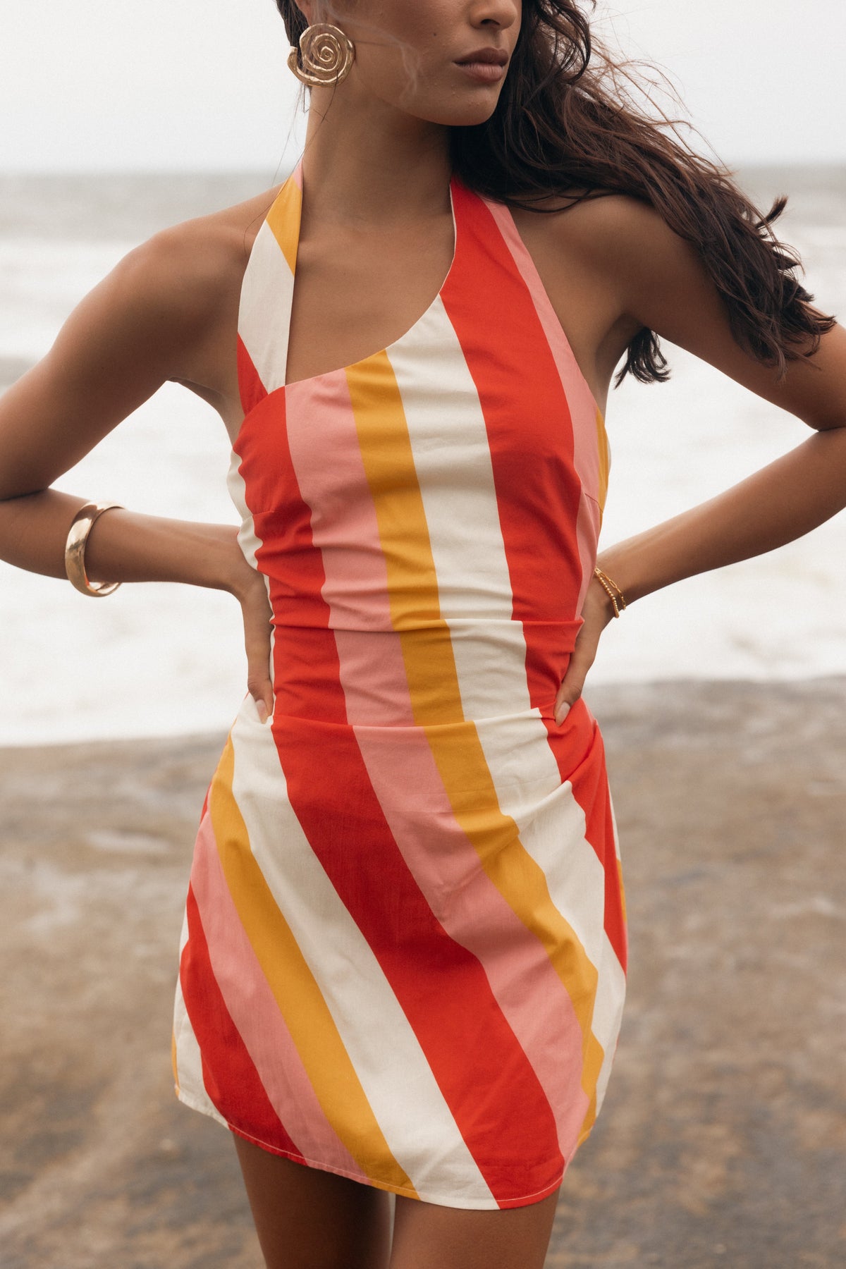 Silanzo Mini Dress Stripe