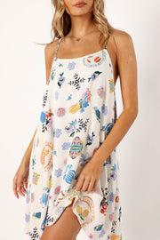 Petal and Pup USA DRESSES Silvia Mini Dress - Portofino