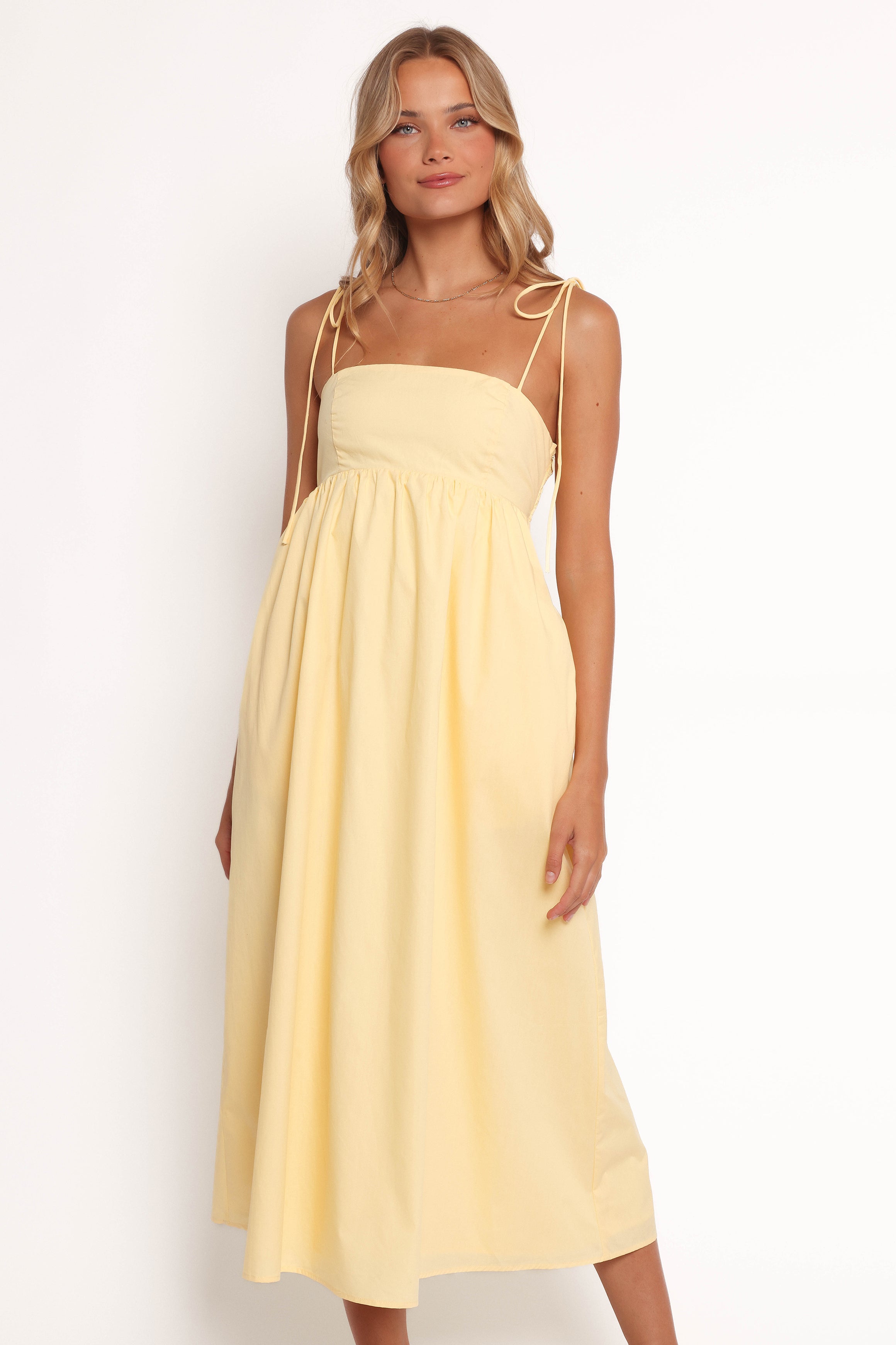 Petal and Pup USA DRESSES Simona Maxi Dress - Yellow