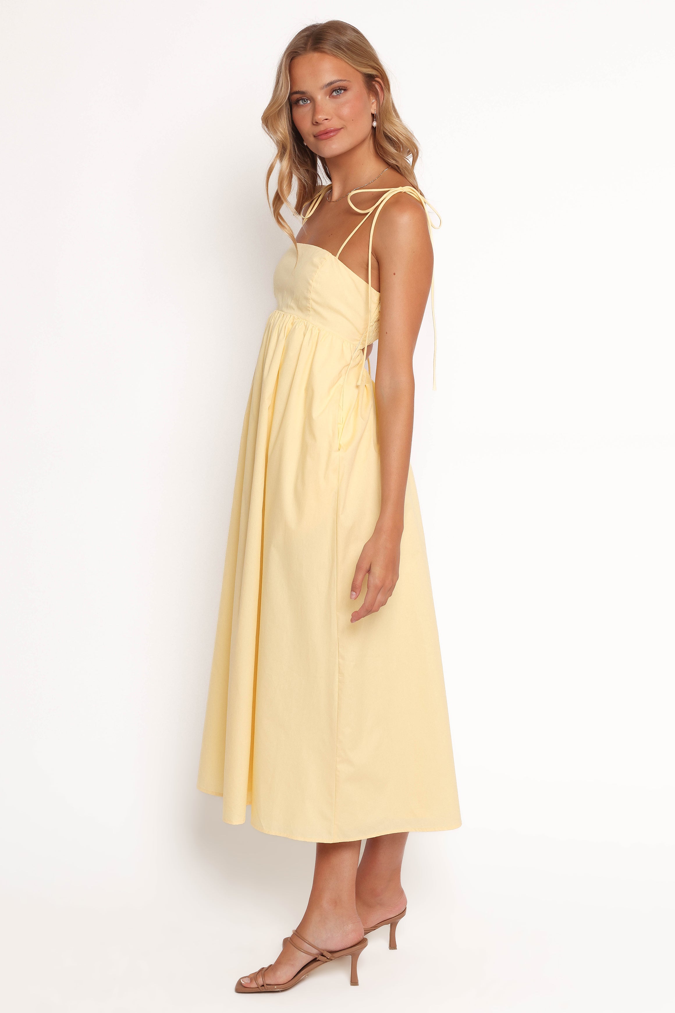 Petal and Pup USA DRESSES Simona Maxi Dress - Yellow