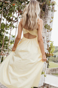 Petal and Pup USA DRESSES Simona Maxi Dress - Yellow