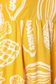 Petal and Pup USA DRESSES Sloane Maxi Dress - Yellow