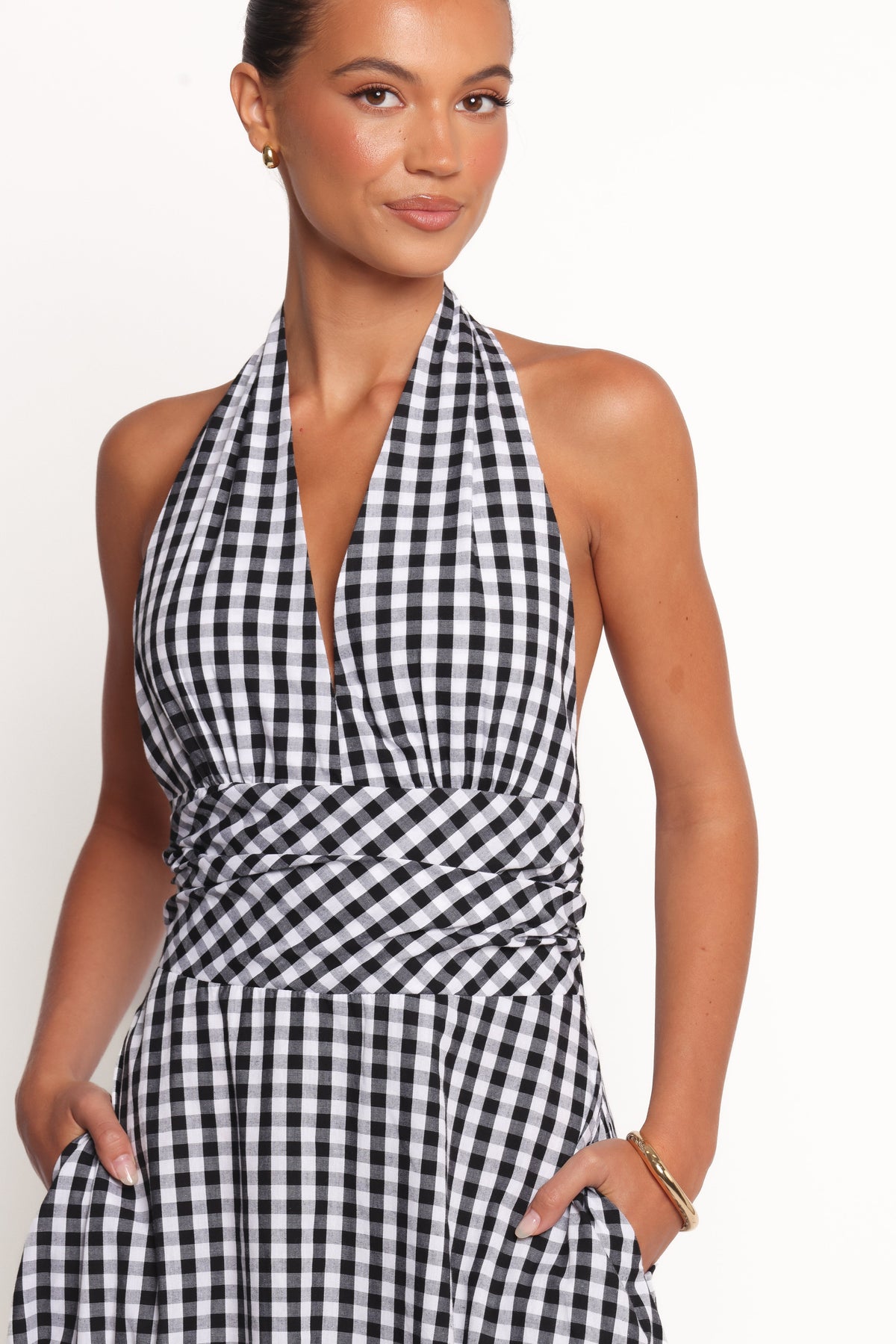 Solene Maxi Halterneck Dress