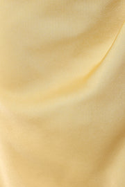 Petal and Pup USA DRESSES Sonny One Shoulder Midi Dress - Mustard