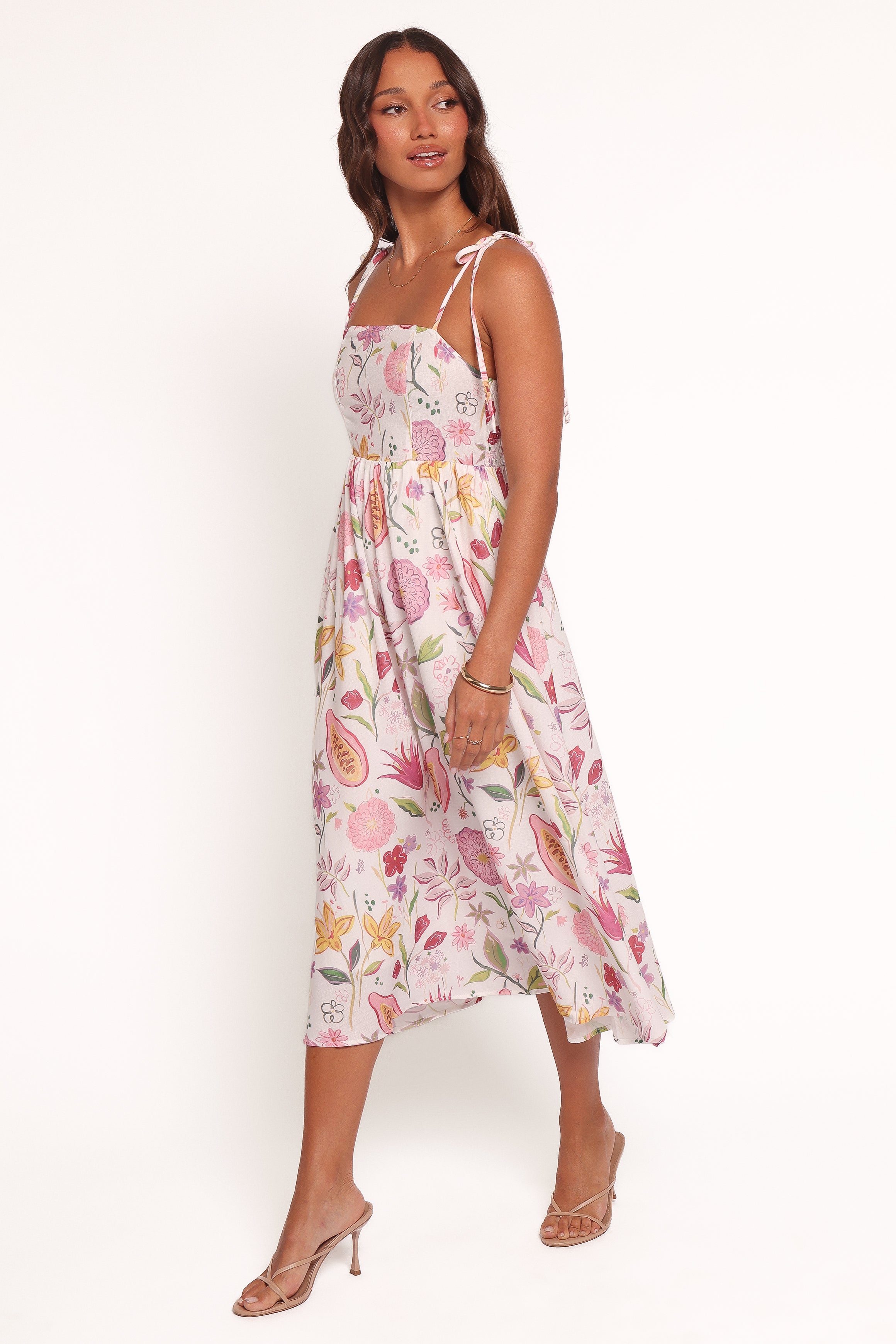 Stazie Midi Dress - Garden Floral | Petal & Pup USA Stazie Midi Dress - Garden Floral | Petal & Pup USA