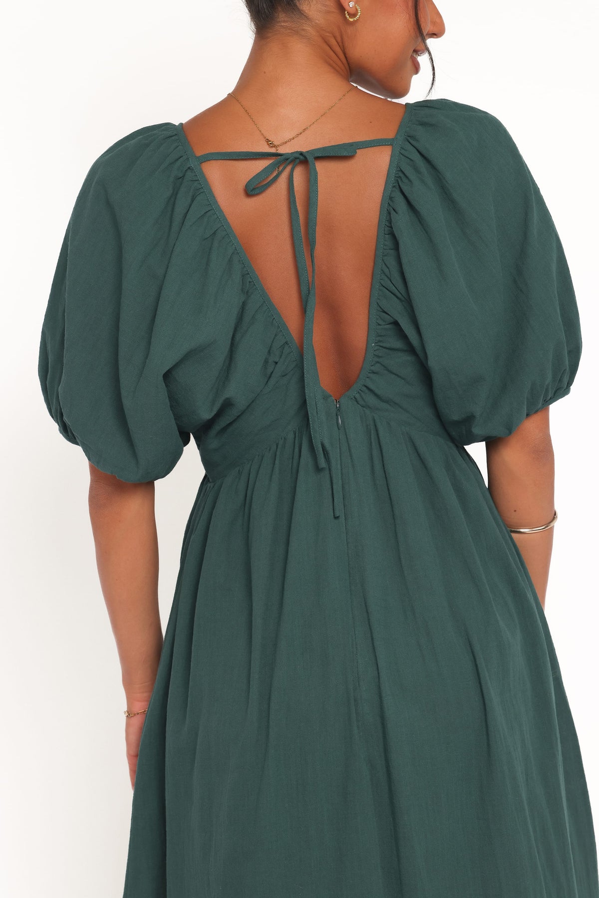 Petal and Pup Women's Sullivan Puff Sleeve Maxi Dress