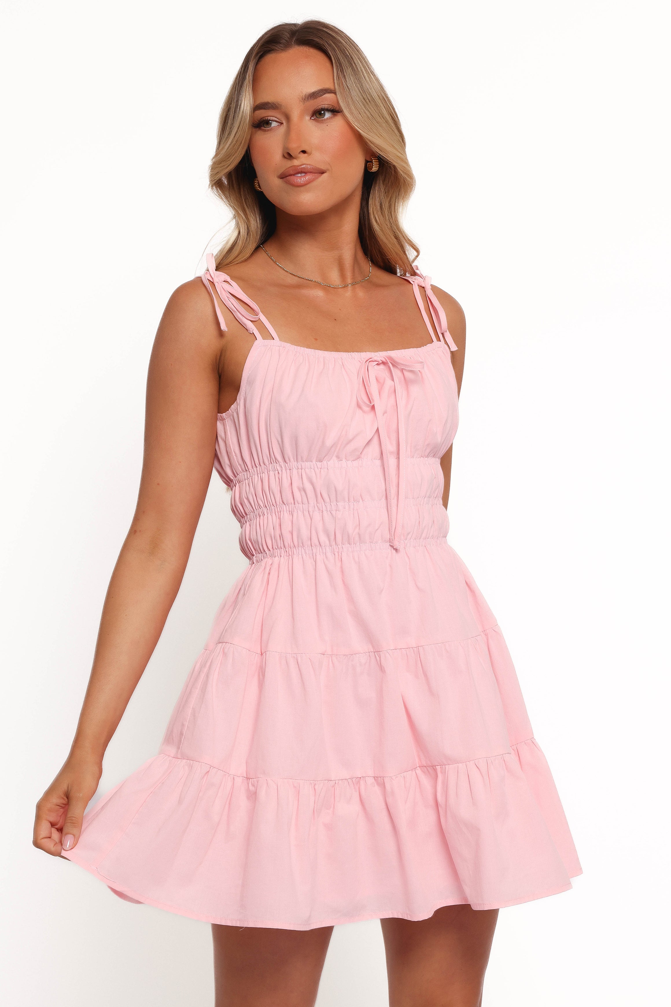 Petal and Pup USA DRESSES Tahlia Mini Dress - Pink