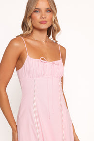 Petal and Pup USA DRESSES Talyn Midi Dress - Pink