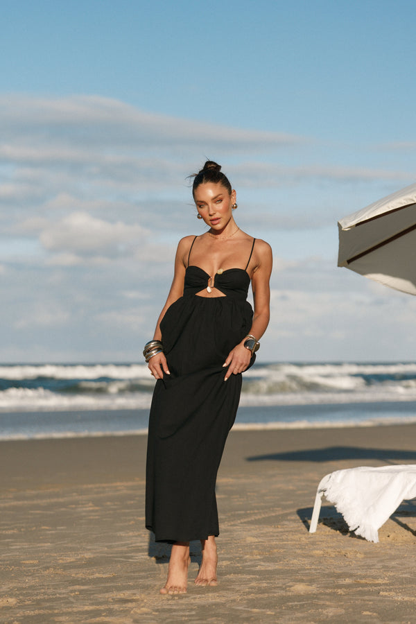 Petal and Pup Women's Tanala Maxi Dress - Black XXL Petal and Pup Women's Tanala Maxi Dress - Black XXL