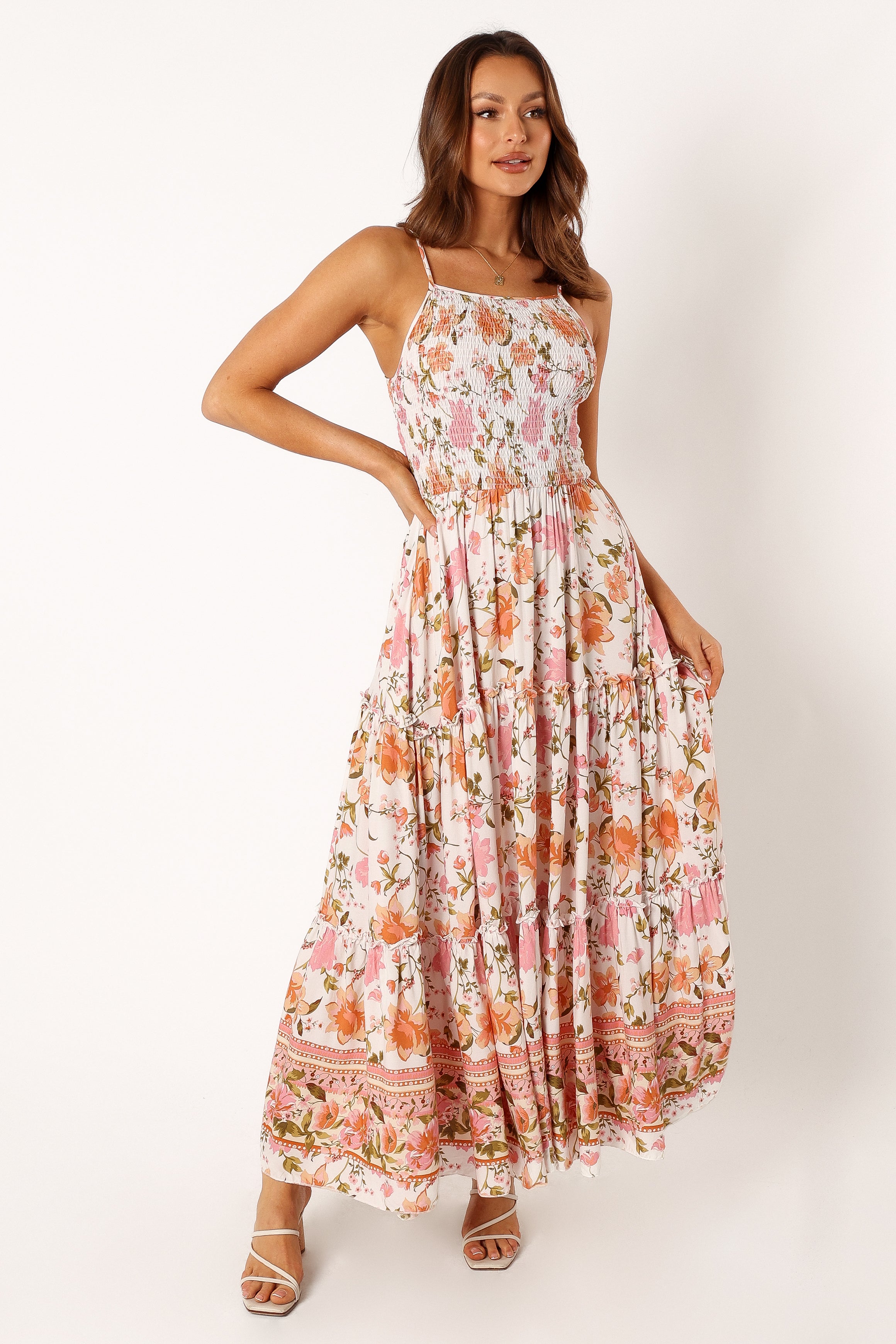 Petal and Pup USA DRESSES Tarah Midi Dress - Angelica Print