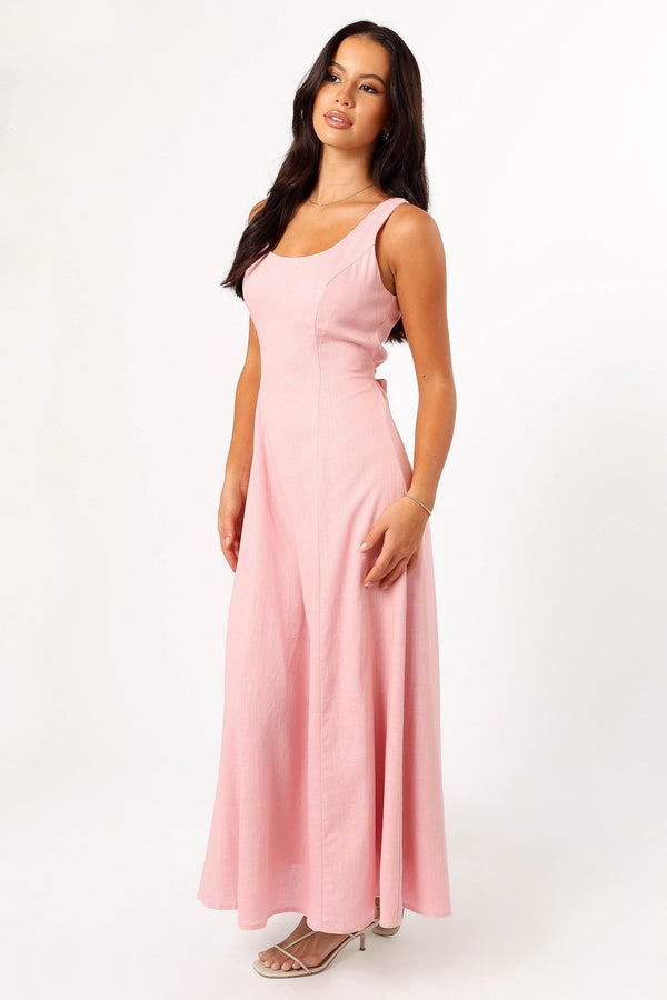 Petal and Pup USA DRESSES Tatum Maxi Dress - Pink