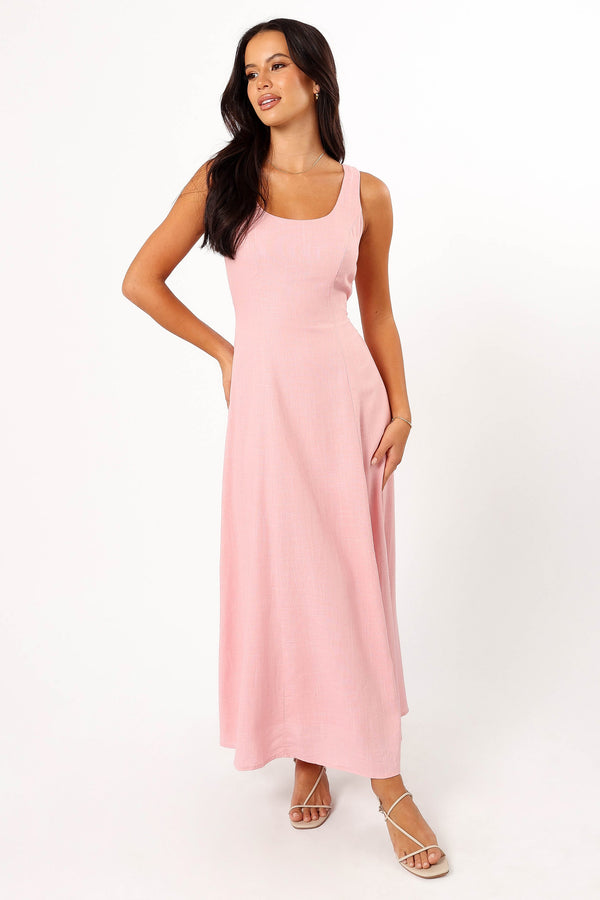 Petal and Pup USA DRESSES Tatum Maxi Dress - Pink