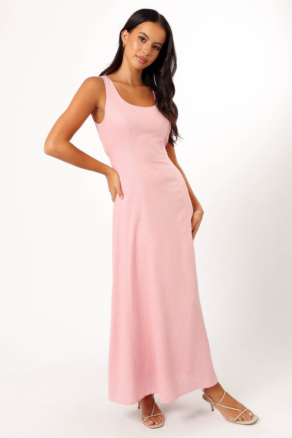 Petal and Pup USA DRESSES Tatum Maxi Dress - Pink