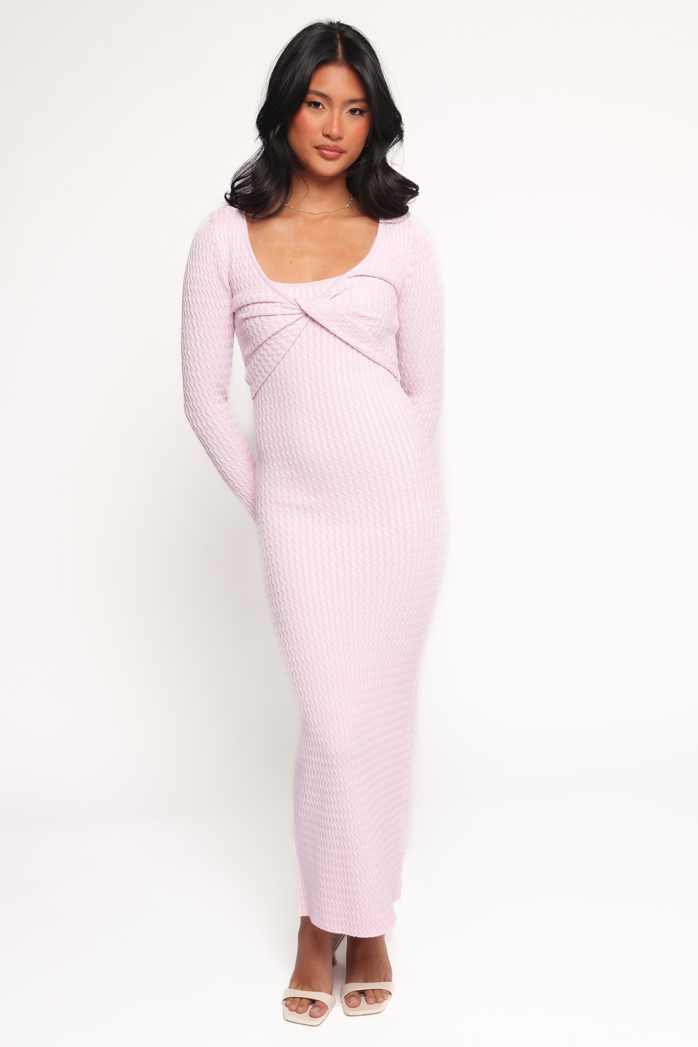 strapless open back dress Petal and Pup Women's Teodora Midi Dress