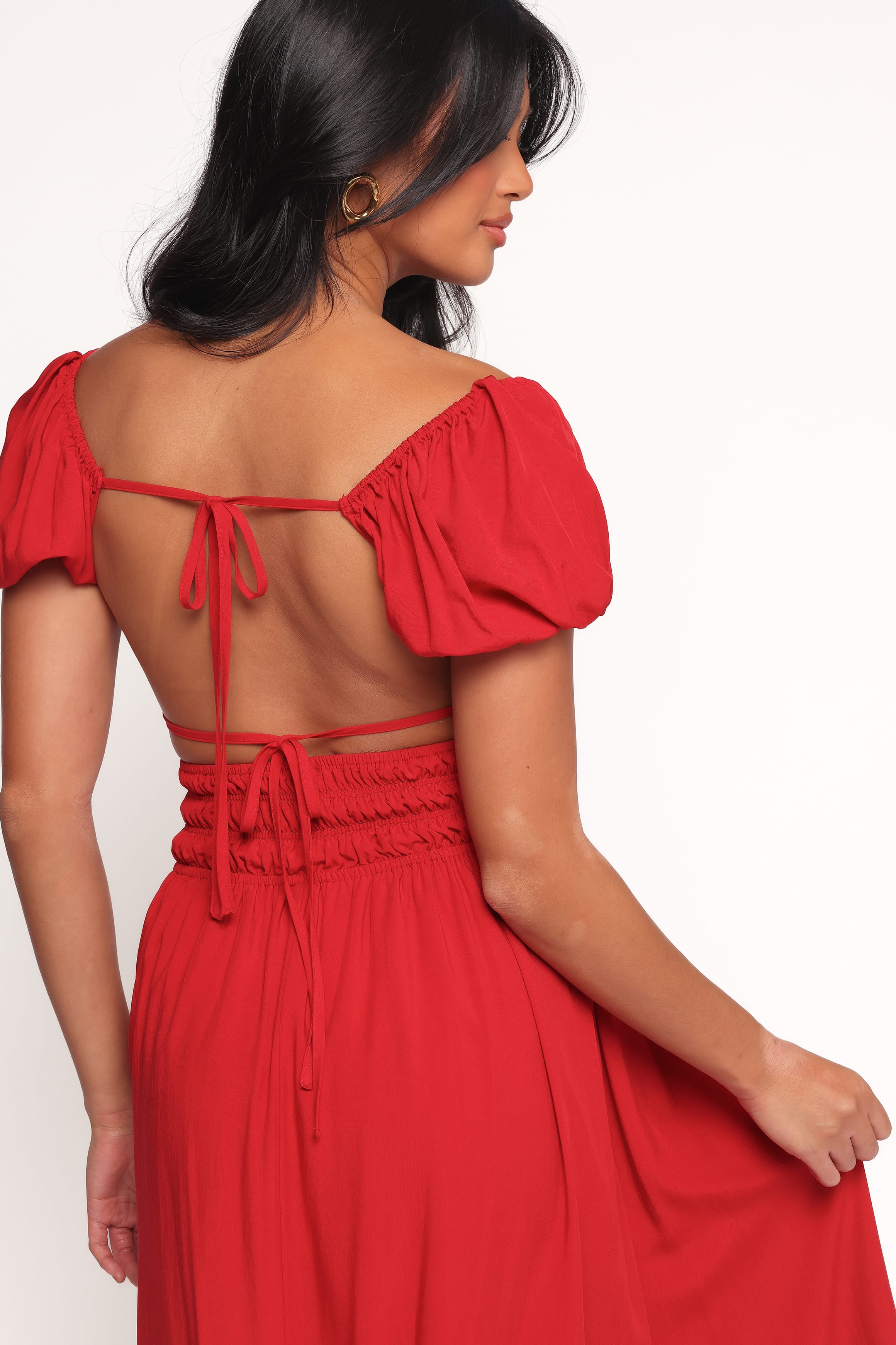 Petal and Pup USA DRESSES Theodora Maxi Dress - Red (Hold for Amazon)