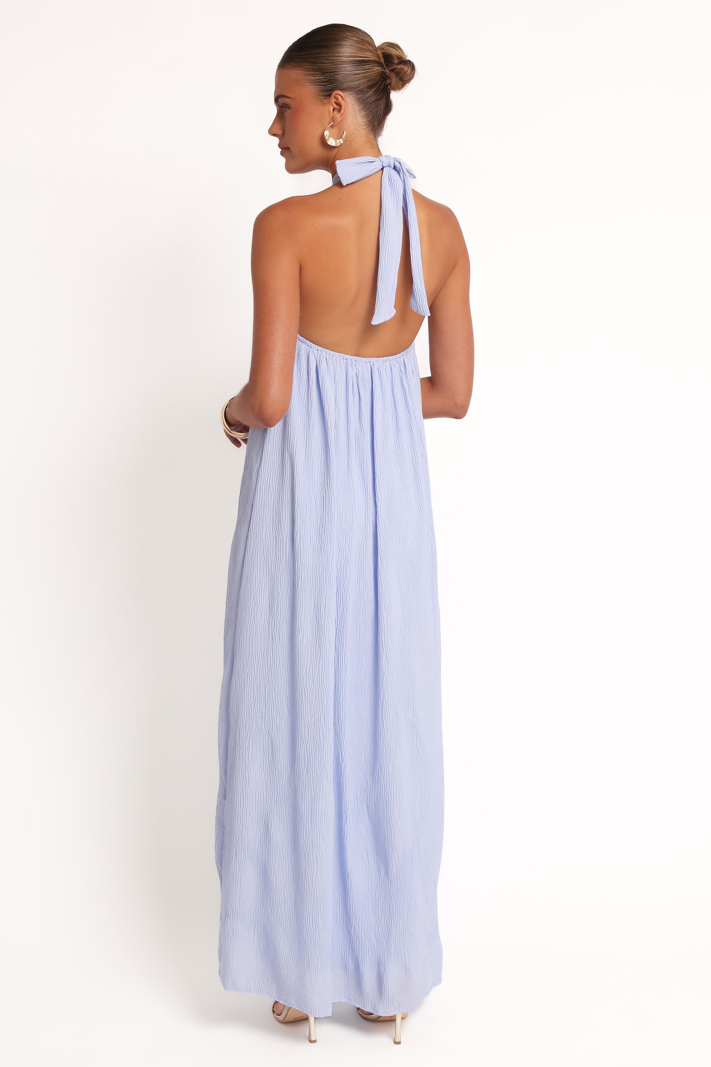 Petal and Pup USA DRESSES Theophania Maxi Dress - Pale Blue