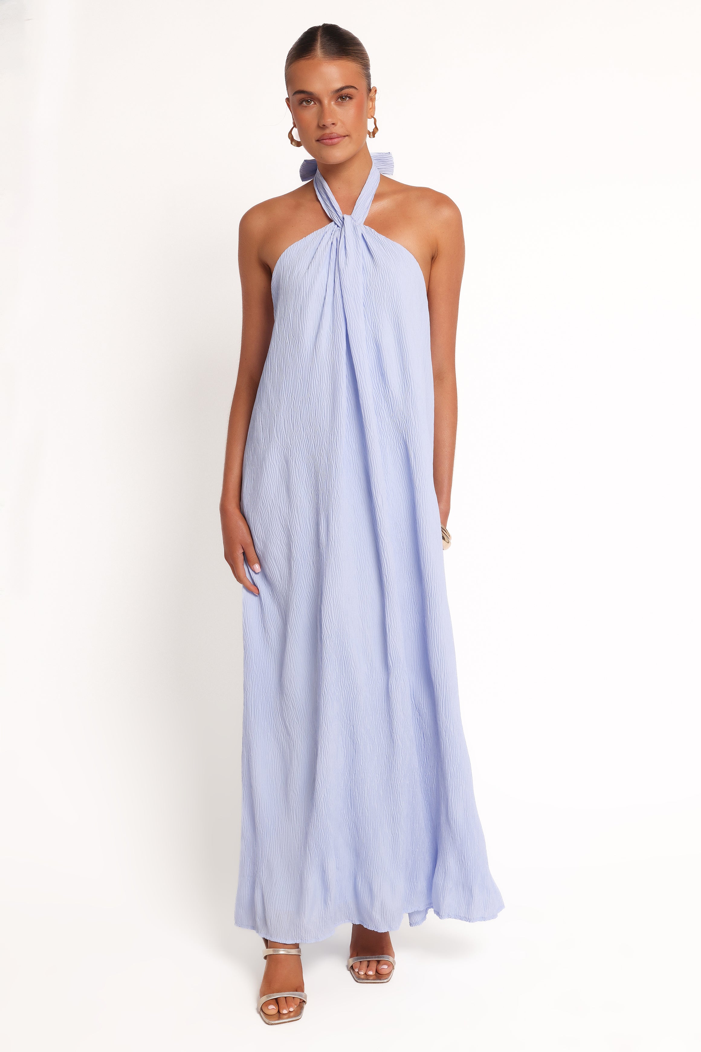 Petal and Pup USA DRESSES Theophania Maxi Dress - Pale Blue