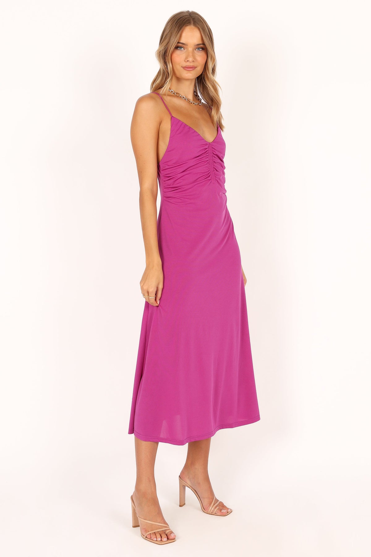orchid paradise cocktail midi wrap dress reviews Retro Oasis Palms Sarong Dress