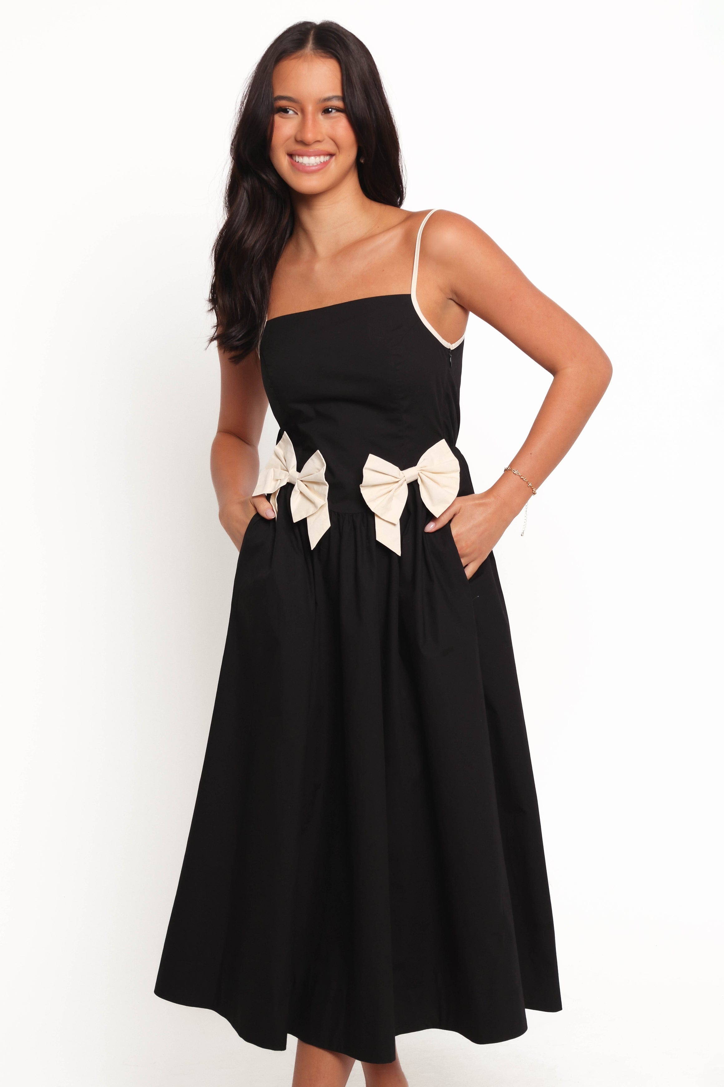 knee length dresses for ladies Fei Wrap Dress at Modern Citizen main image 1