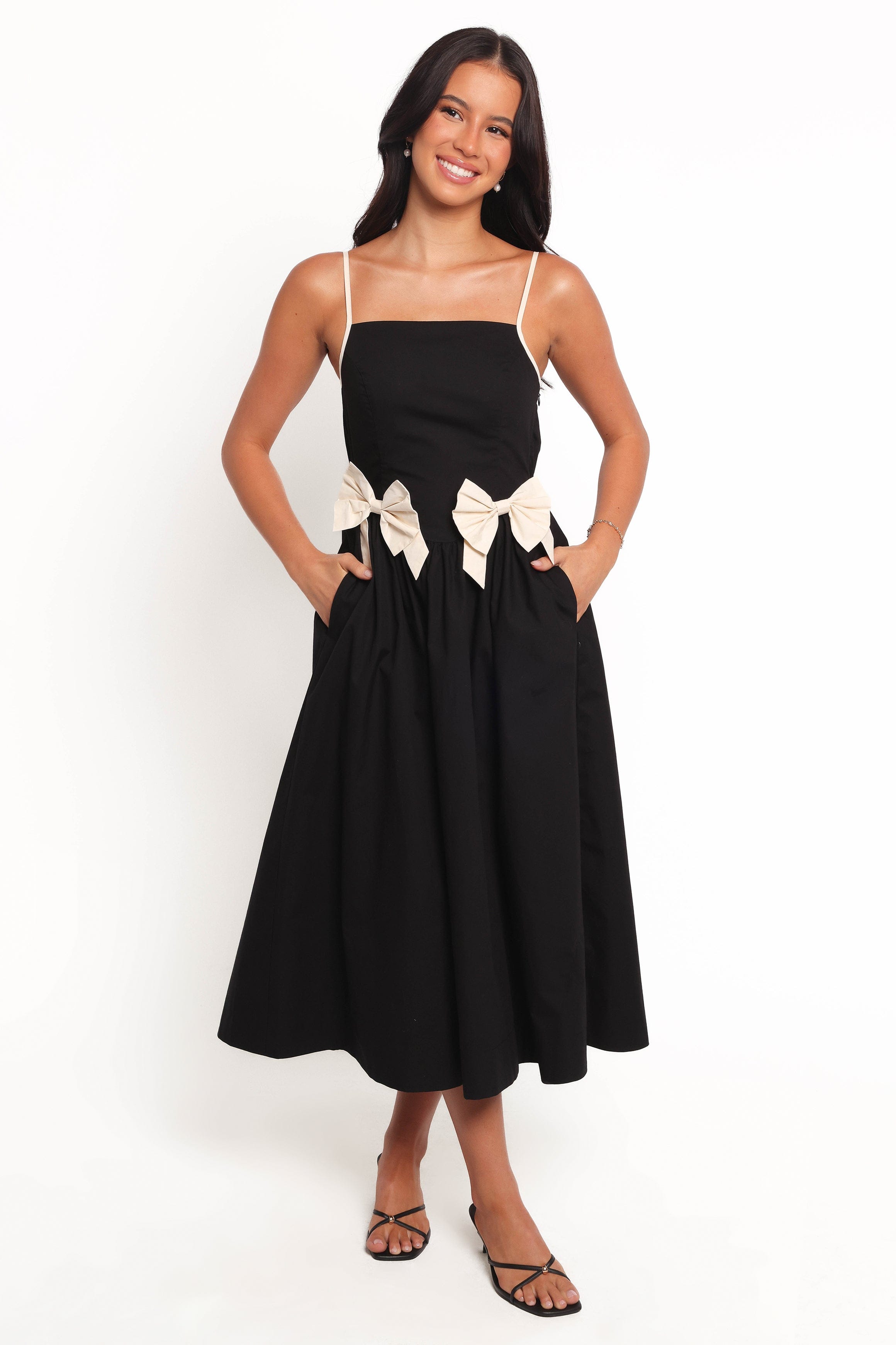 Petal and Pup Women's Tia Midi Dress - Black Petal and Pup Women's Tia Midi Dress - Black