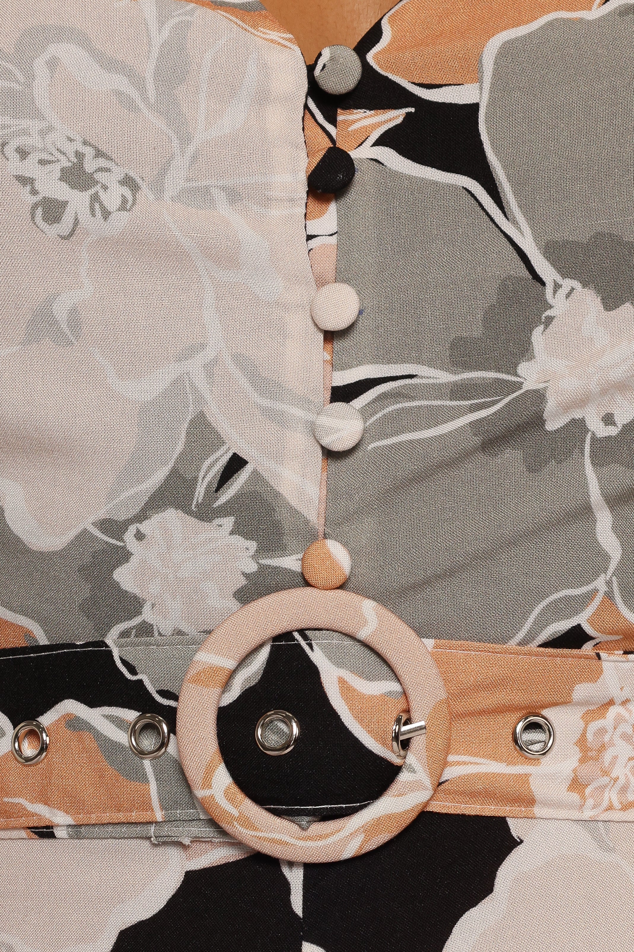 Petal and Pup USA DRESSES Tiarni Maxi Dress - Black Floral