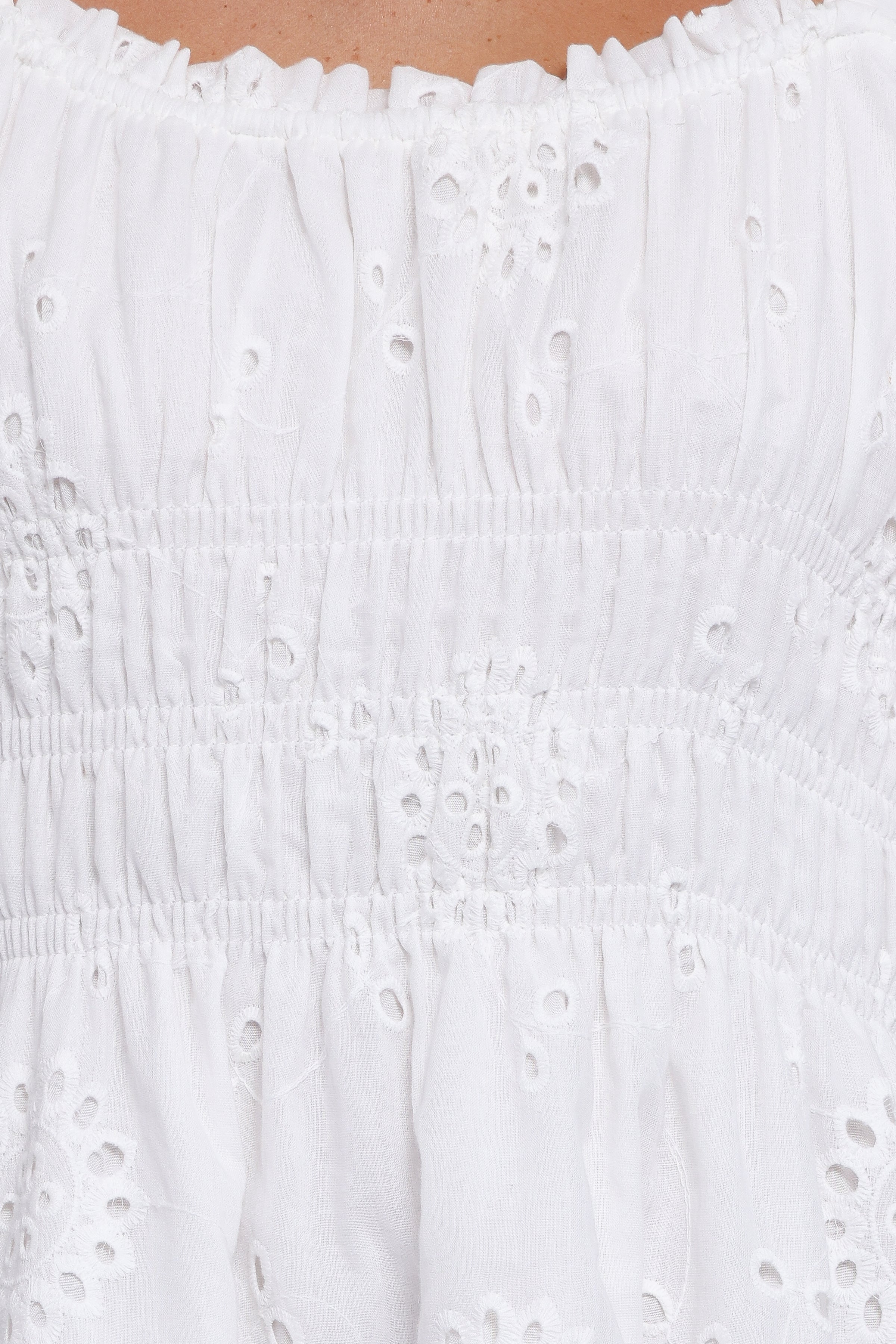 Petal and Pup USA DRESSES Tierney Mini Dress - White