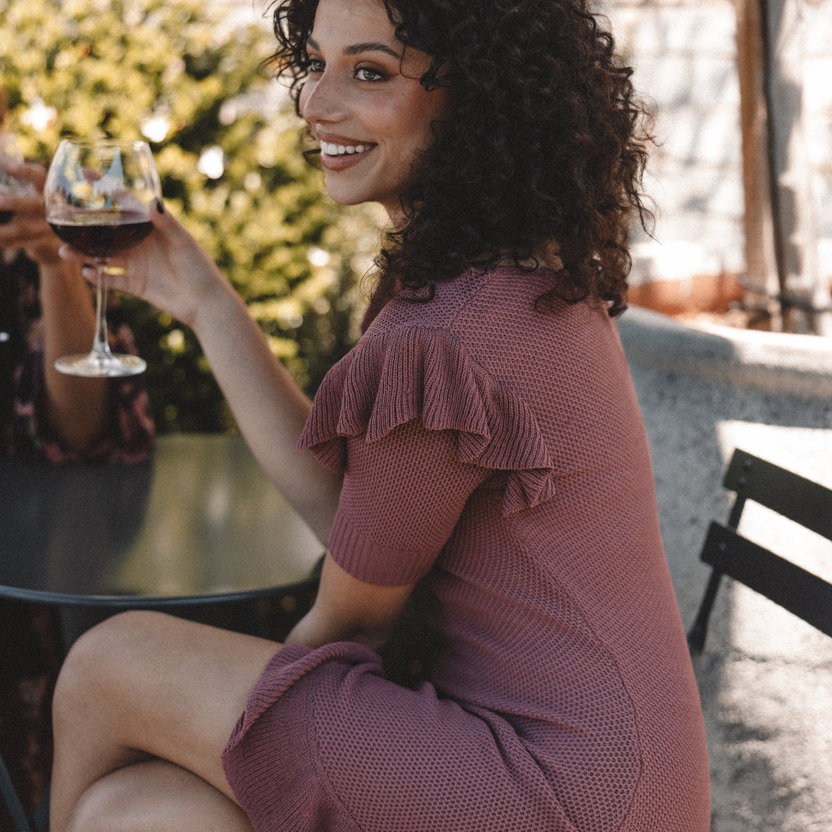 Tru Knitted Mini Dress - Sienna