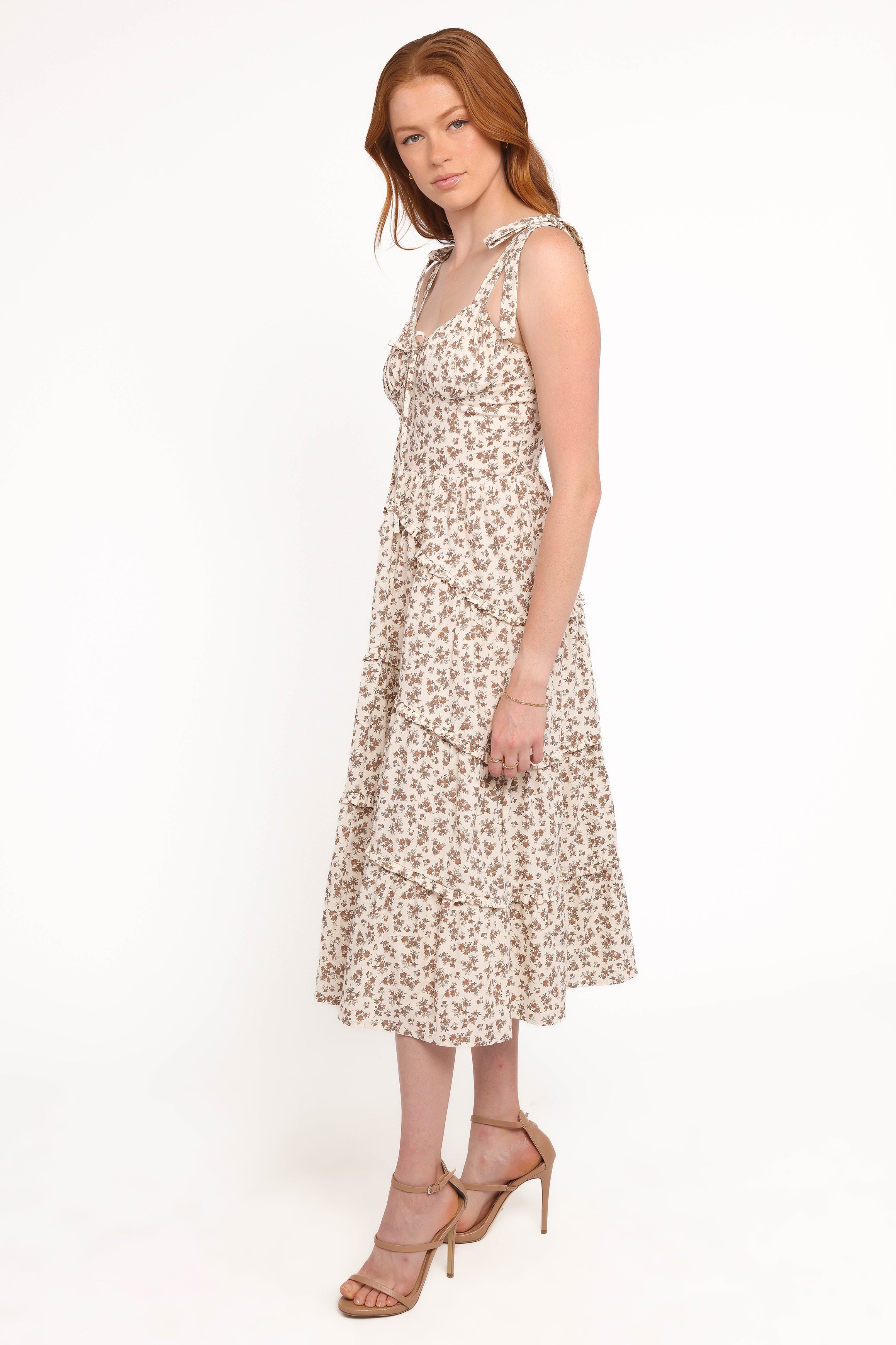 Petal and Pup USA DRESSES Umika Midi Dress - Floral