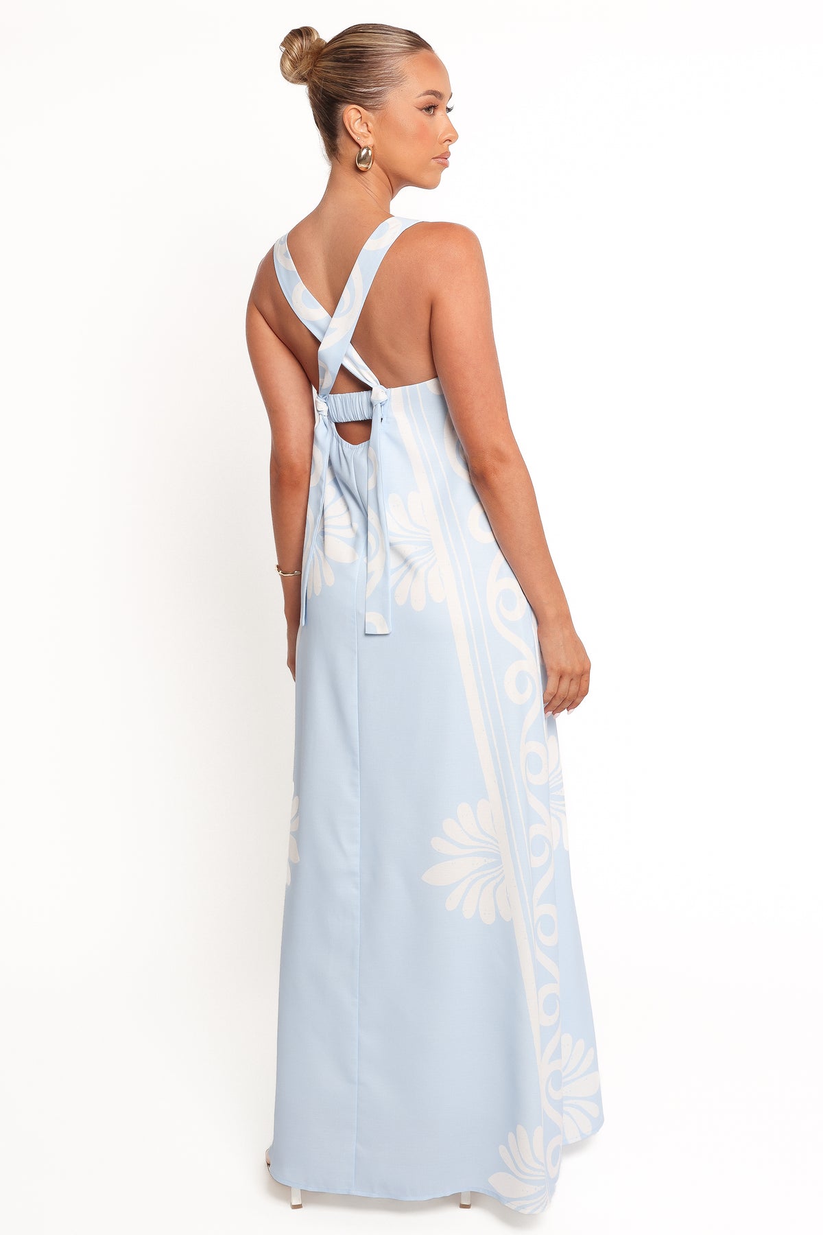 Petal and Pup Women's Valeria Maxi Dress - Blue M