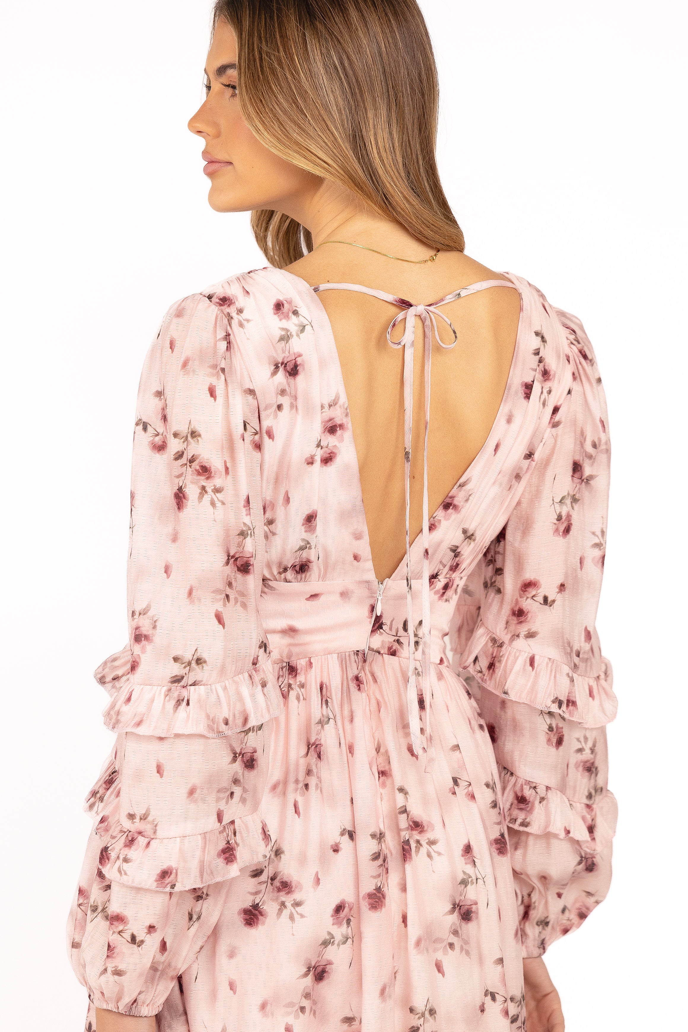 Petal and Pup USA DRESSES Vayla Maxi Dress - Pink Rose