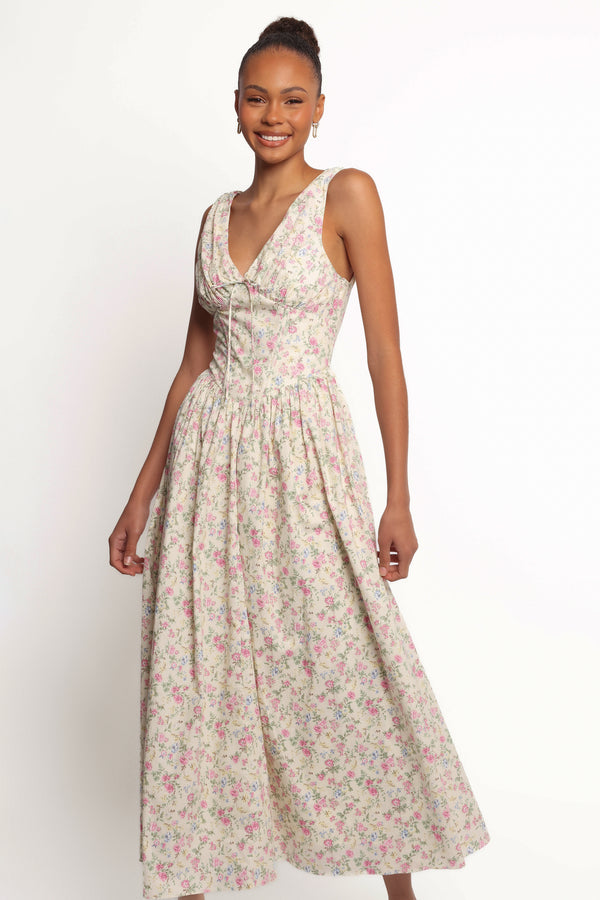 Petal and Pup USA DRESSES Veda Maxi Dress - Pink