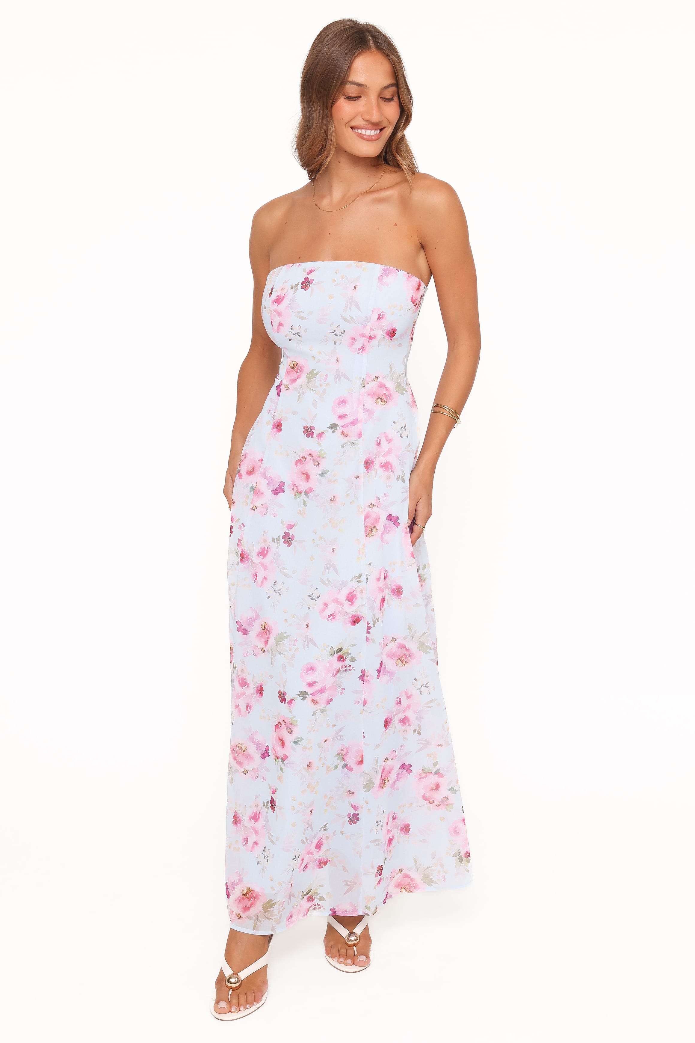 Vegas Strapless Maxi Dress