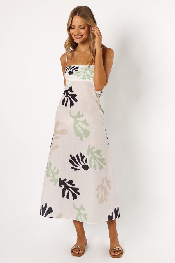 Petal and Pup USA DRESSES Verrone Maxi Dress - White