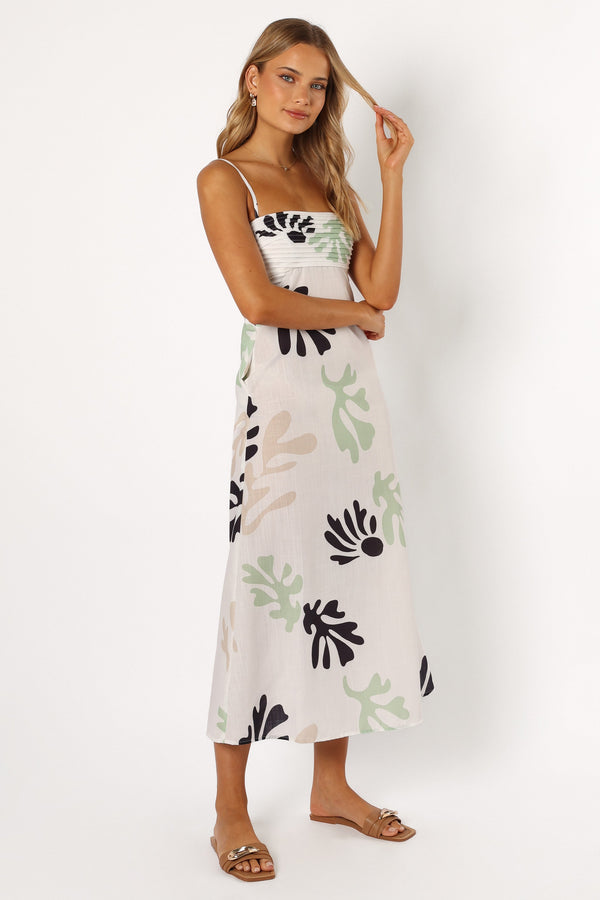 Petal and Pup USA DRESSES Verrone Maxi Dress - White