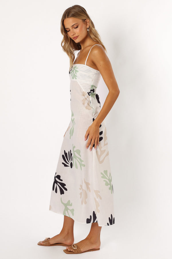 Petal and Pup USA DRESSES Verrone Maxi Dress - White