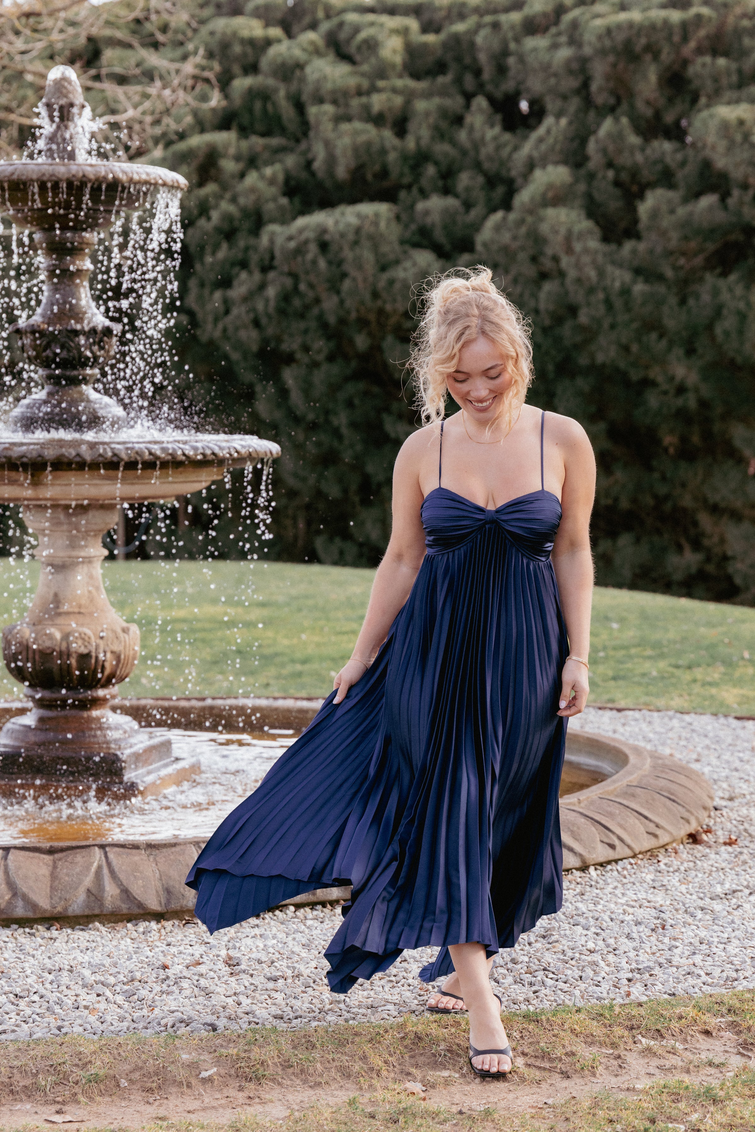 Petal and Pup USA DRESSES Vikki Dress - Navy