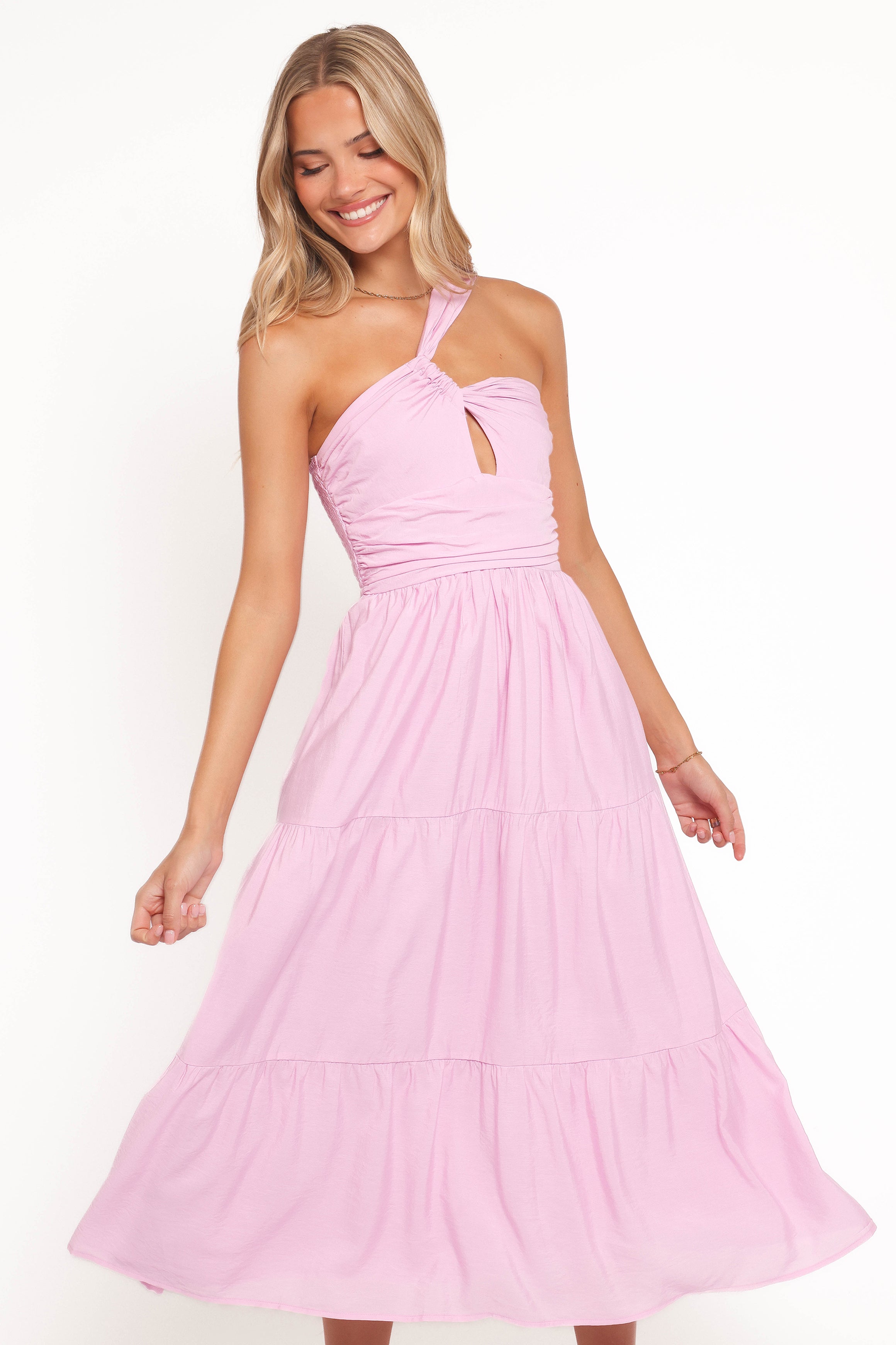 summer semi formal dresses for wedding guest Jenni One Shoulder Maxi Dress main image 1