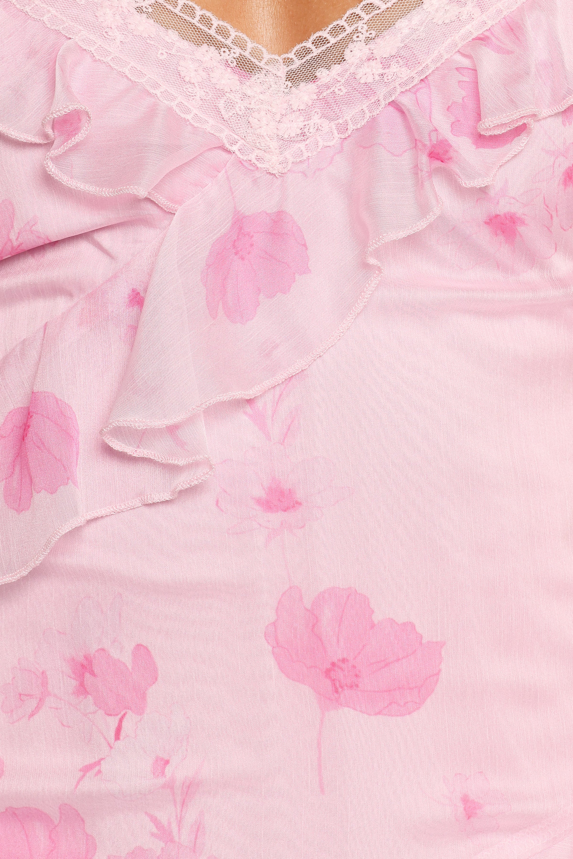 Petal and Pup USA DRESSES Virginia Maxi Dress - Lilac Floral (Hold for Rack)