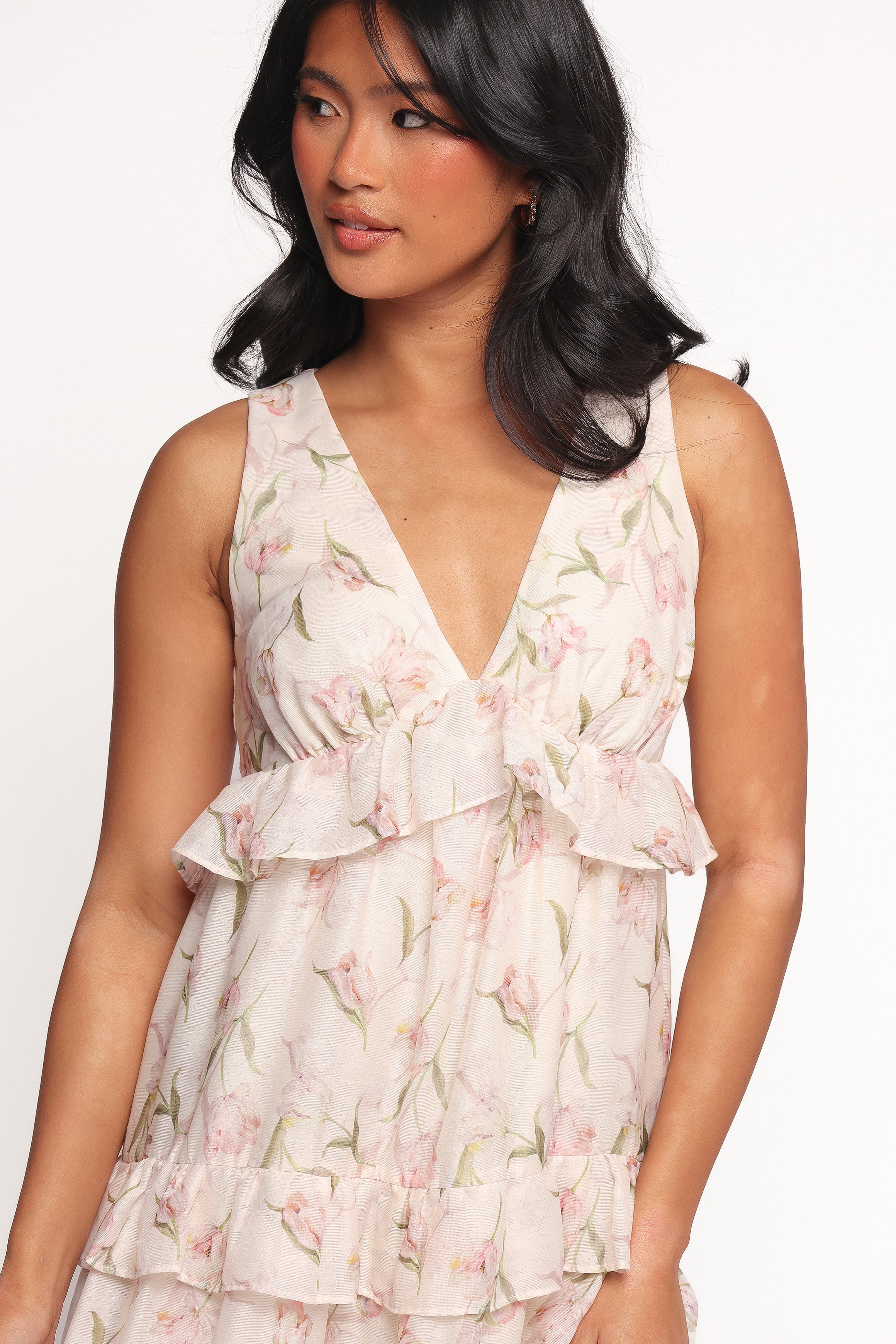 Petal and Pup USA DRESSES Willis Maxi Dress - Pink Floral (Hold for Amazon)