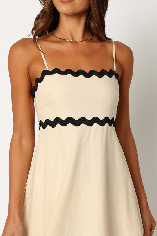 Yana Maxi Dress - Small Leopard Brown main image 1