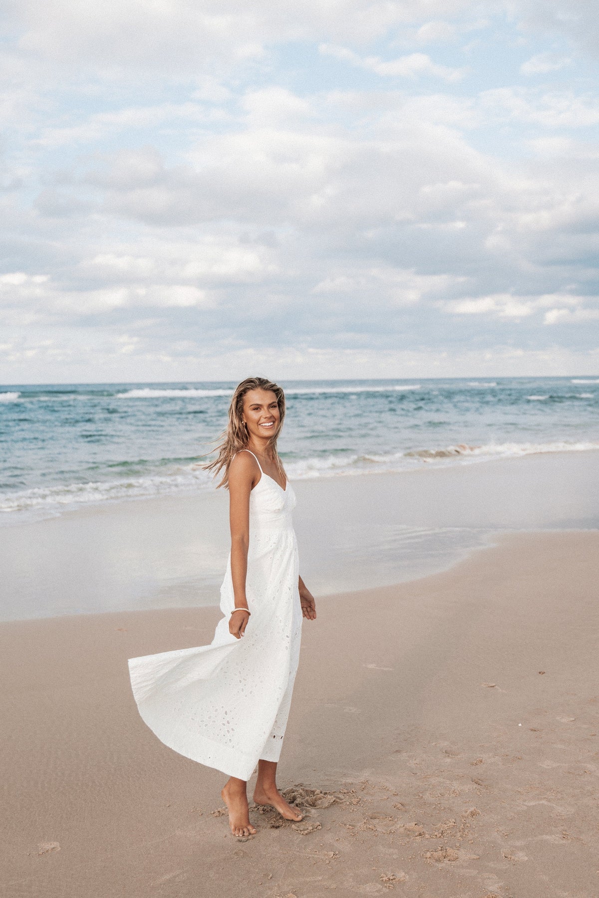 petal and pup white midi dress Petal and Pup Women's Yasmin Midi Dress
