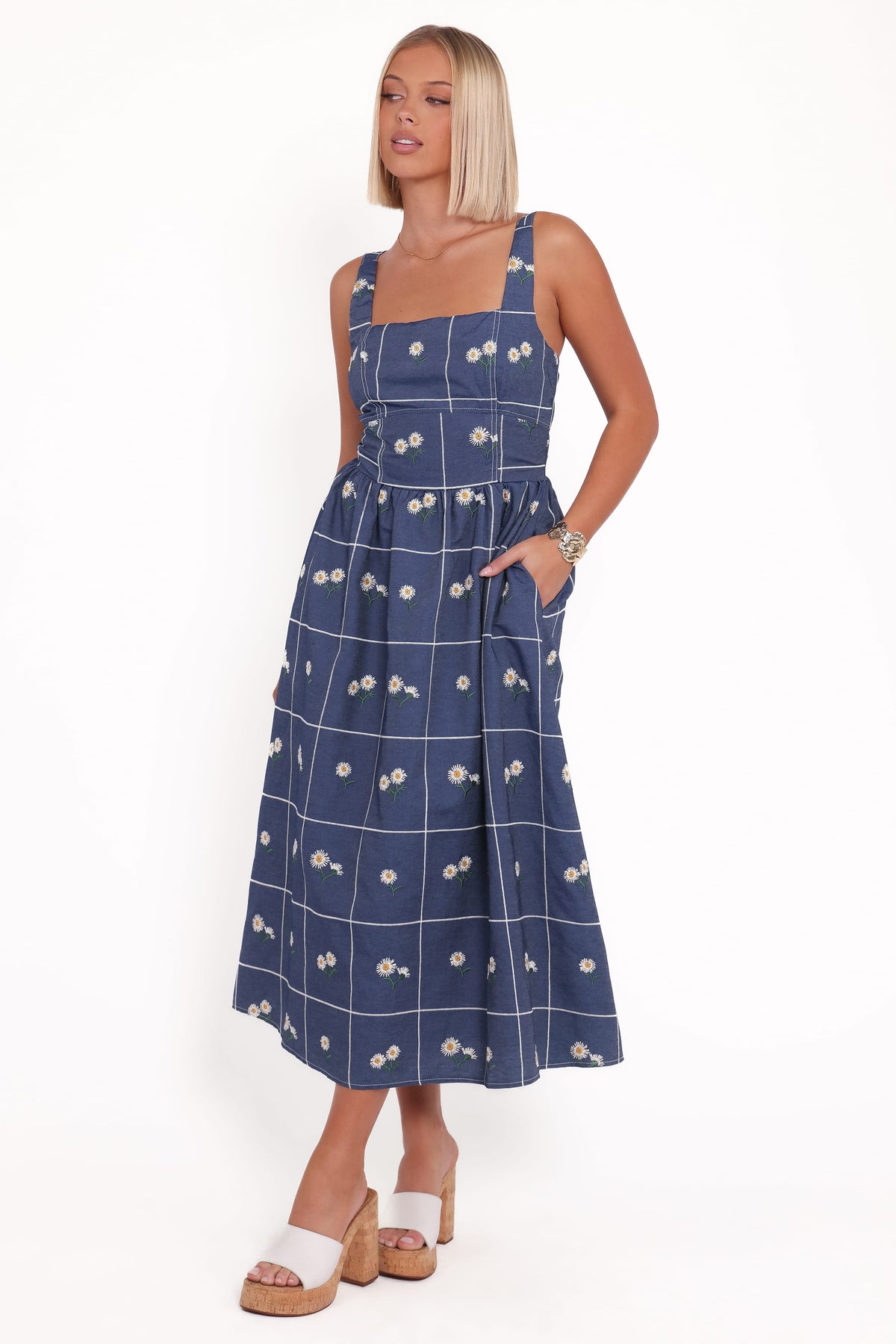 Petal and Pup Women's Yolande Midi Dress