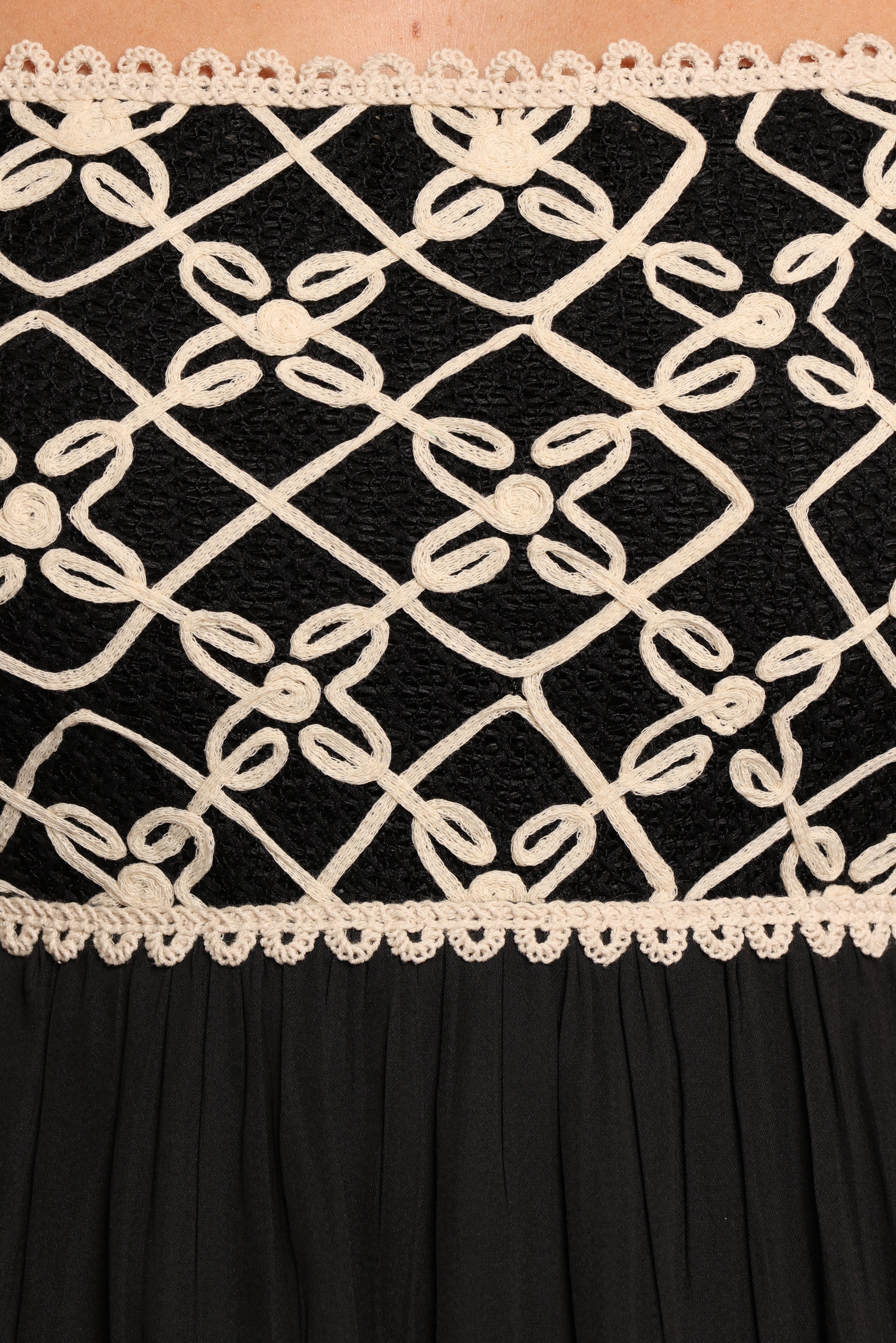 Petal and Pup USA DRESSES Ysabel Maxi Dress - Black/Natural